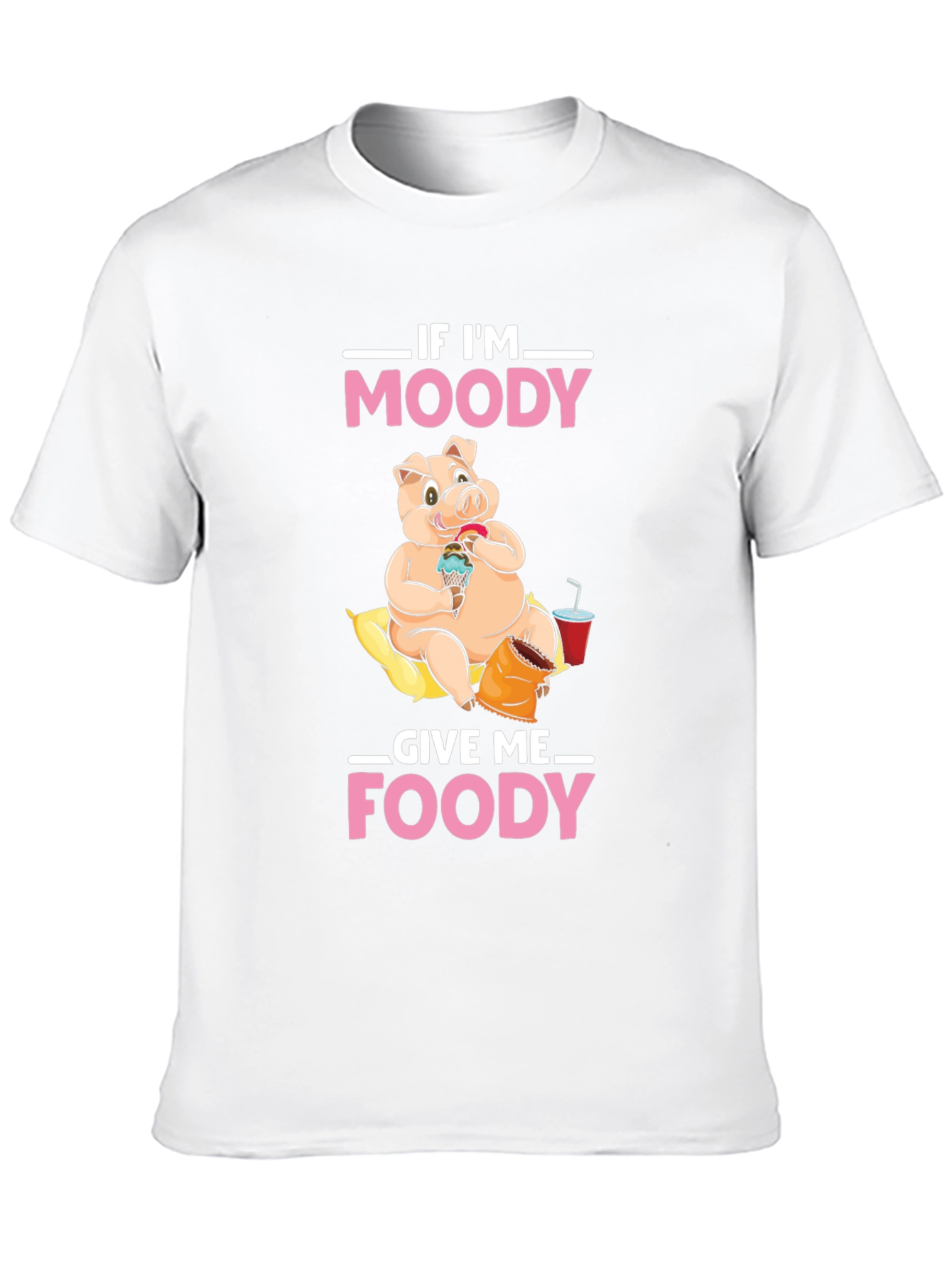 Moody Pig Foody T-Shirt