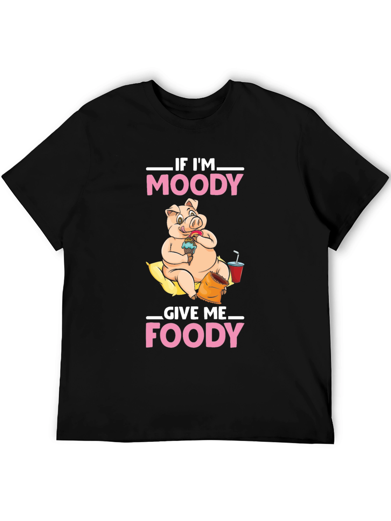 Moody Pig Foody T-Shirt