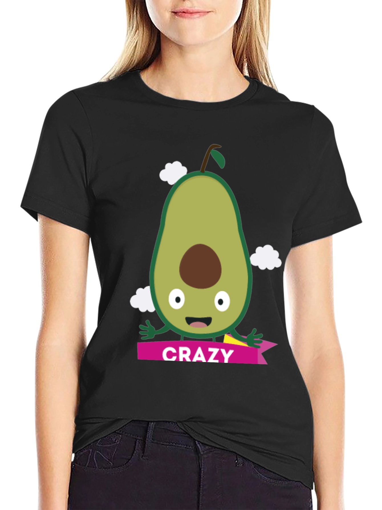 Crazy Avocado Graphic Tee - Fun & Unique T-Shirt