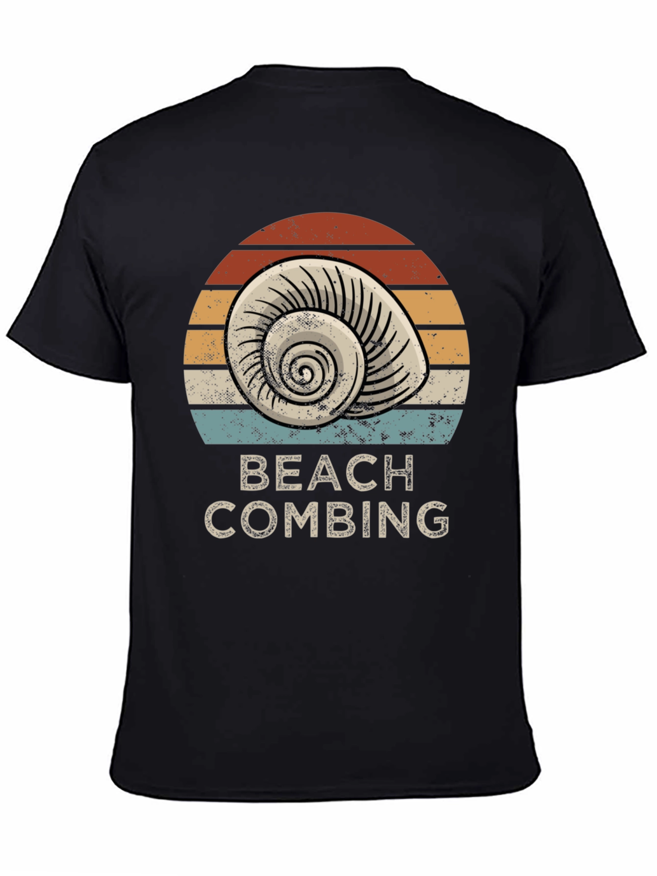 Beach Combing Graphic T-Shirt - Coastal Style