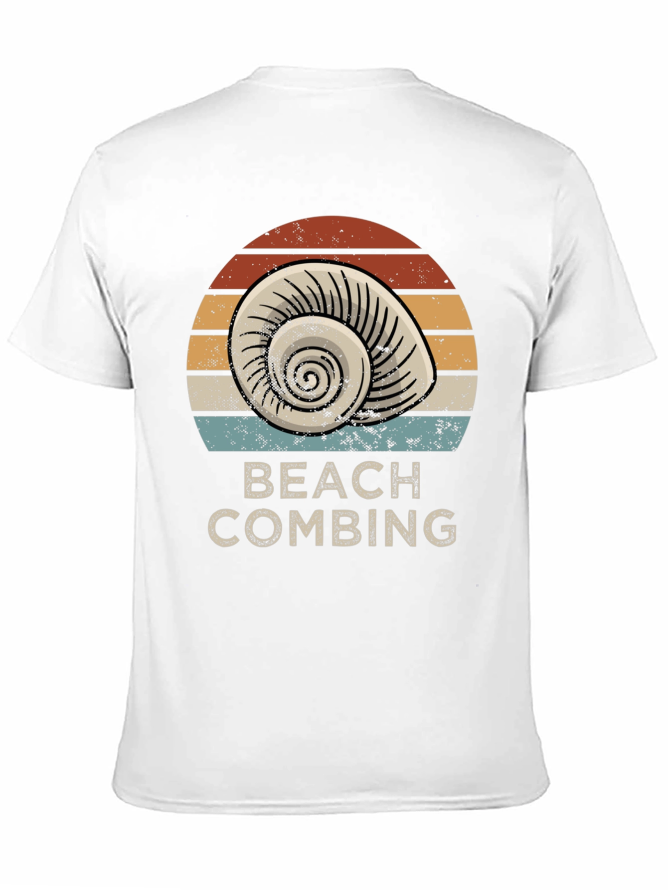 Beach Combing Graphic T-Shirt - Coastal Style