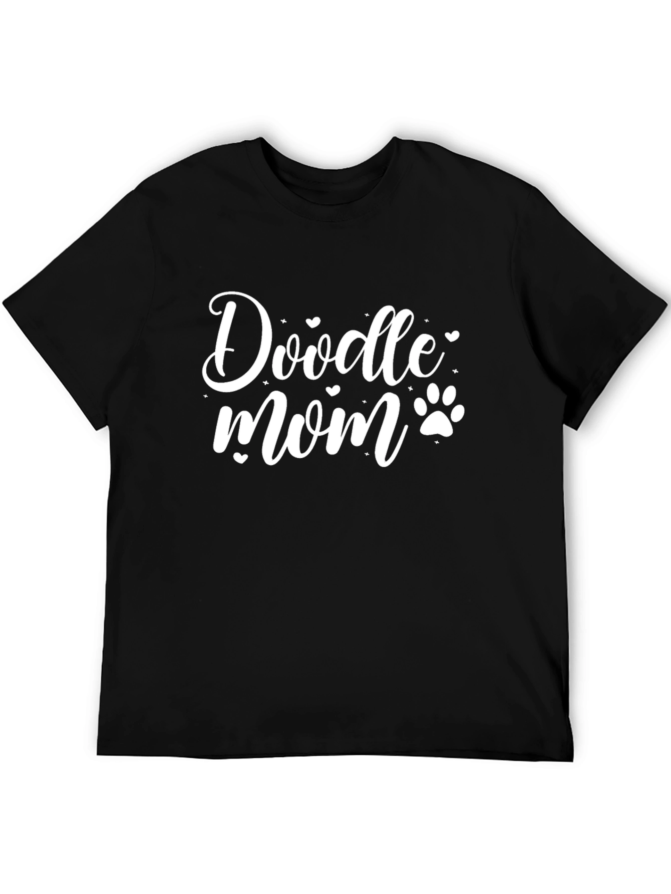 Doodle Mom Paw Print T-Shirt – Cute Dog Mom Tee