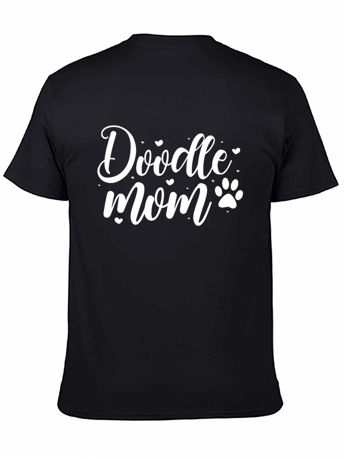 Doodle Mom Paw Print T-Shirt – Cute Dog Mom Tee