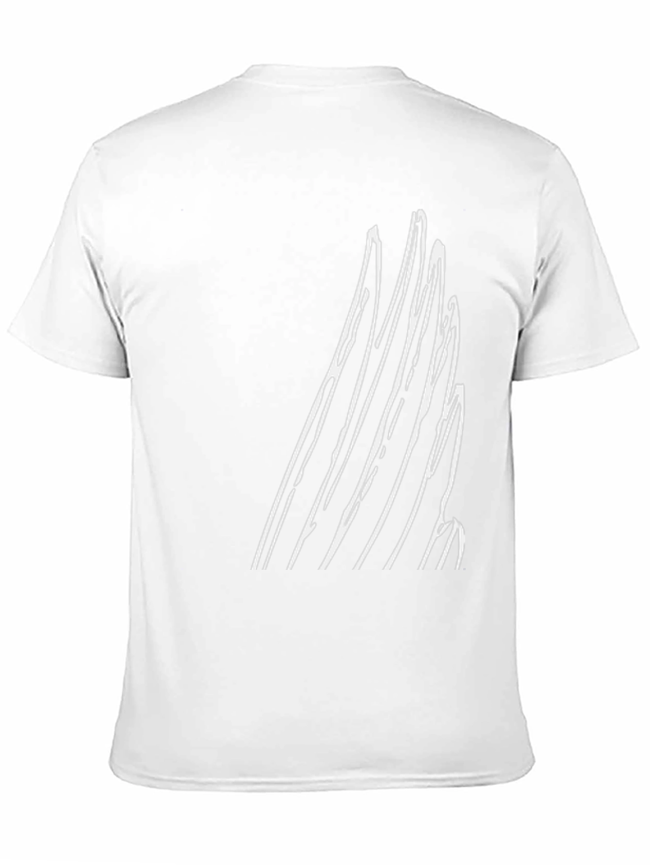 Abstract Graphic Tee - Modern Black T-Shirt