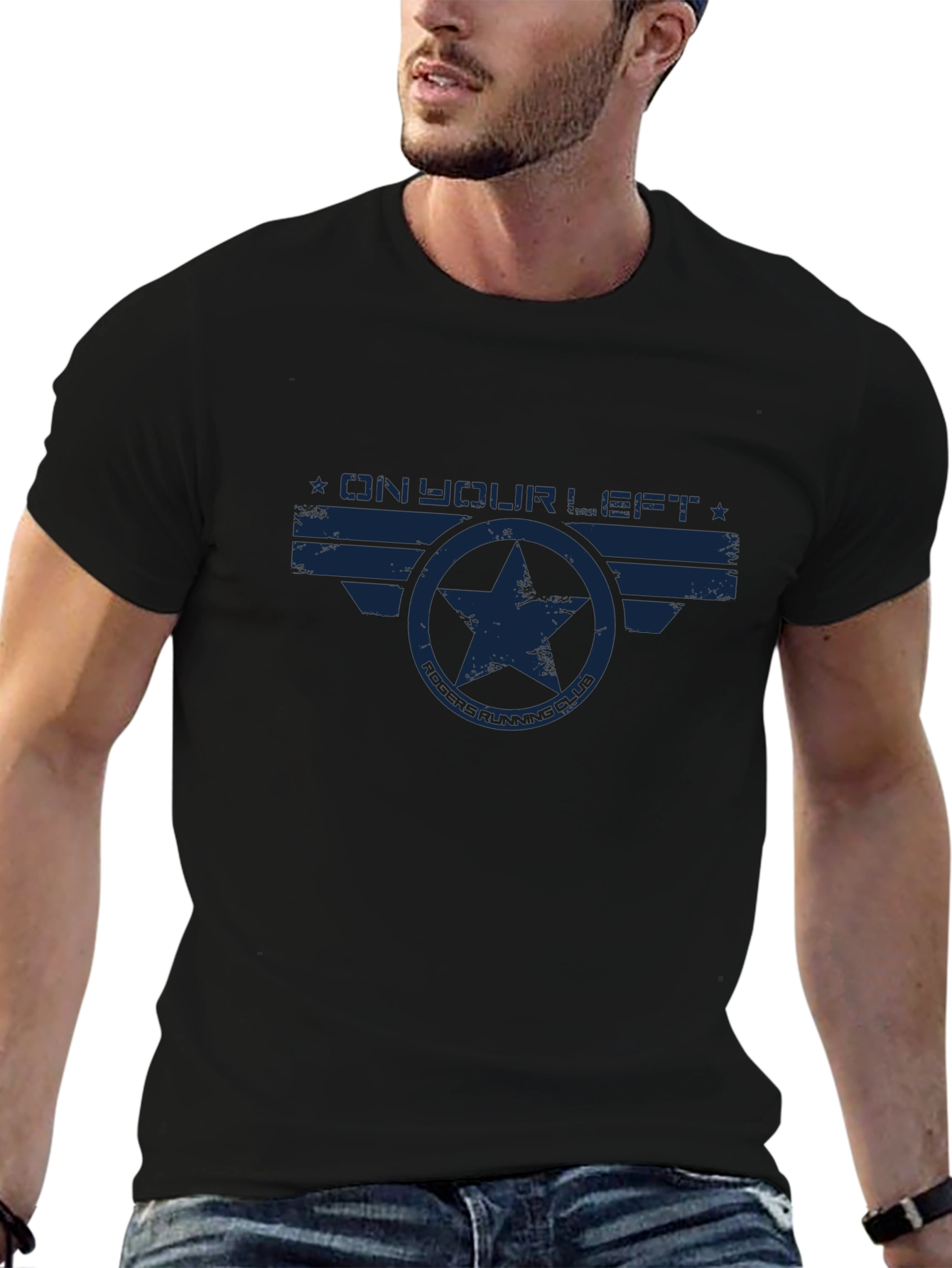 On Your Left Running Club Graphic T-Shirt
