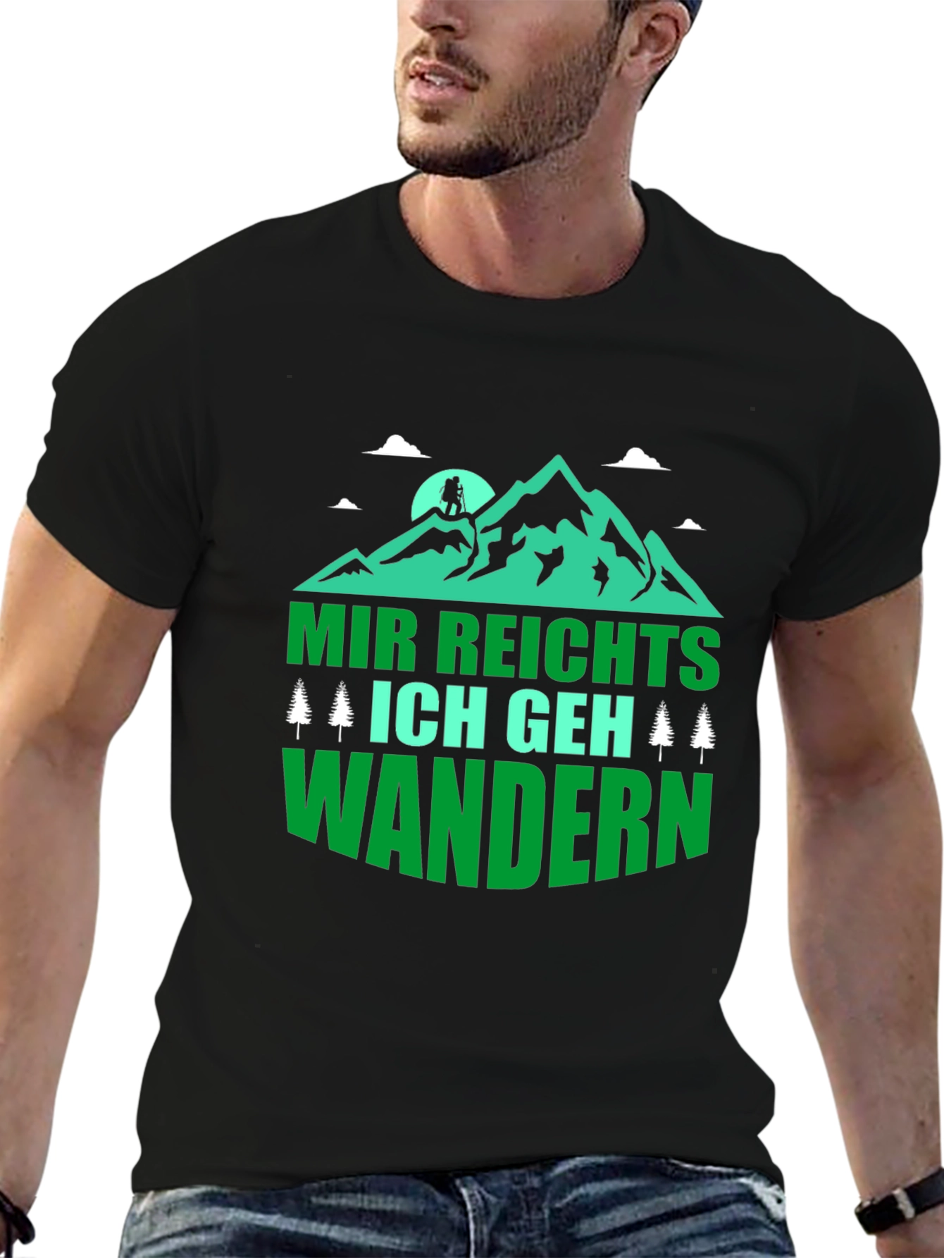 Hiking T-Shirt - Mir Reichts Ich Geh Wandern Design
