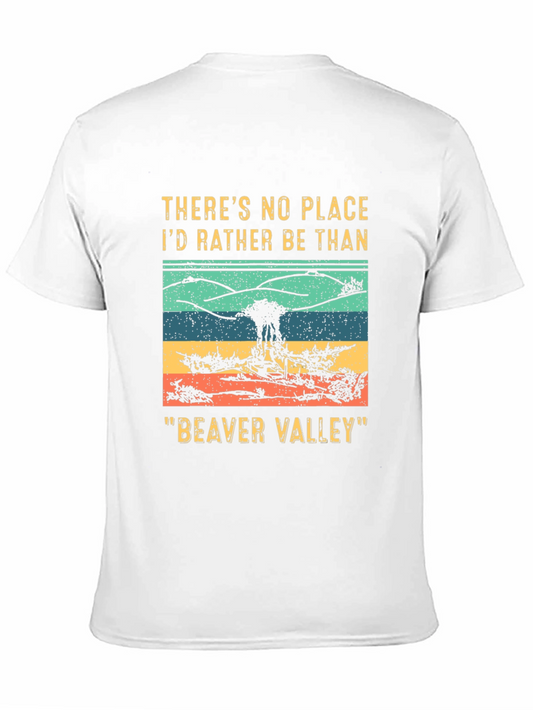Beaver Valley Graphic Tee - Outdoor Adventure Shirt