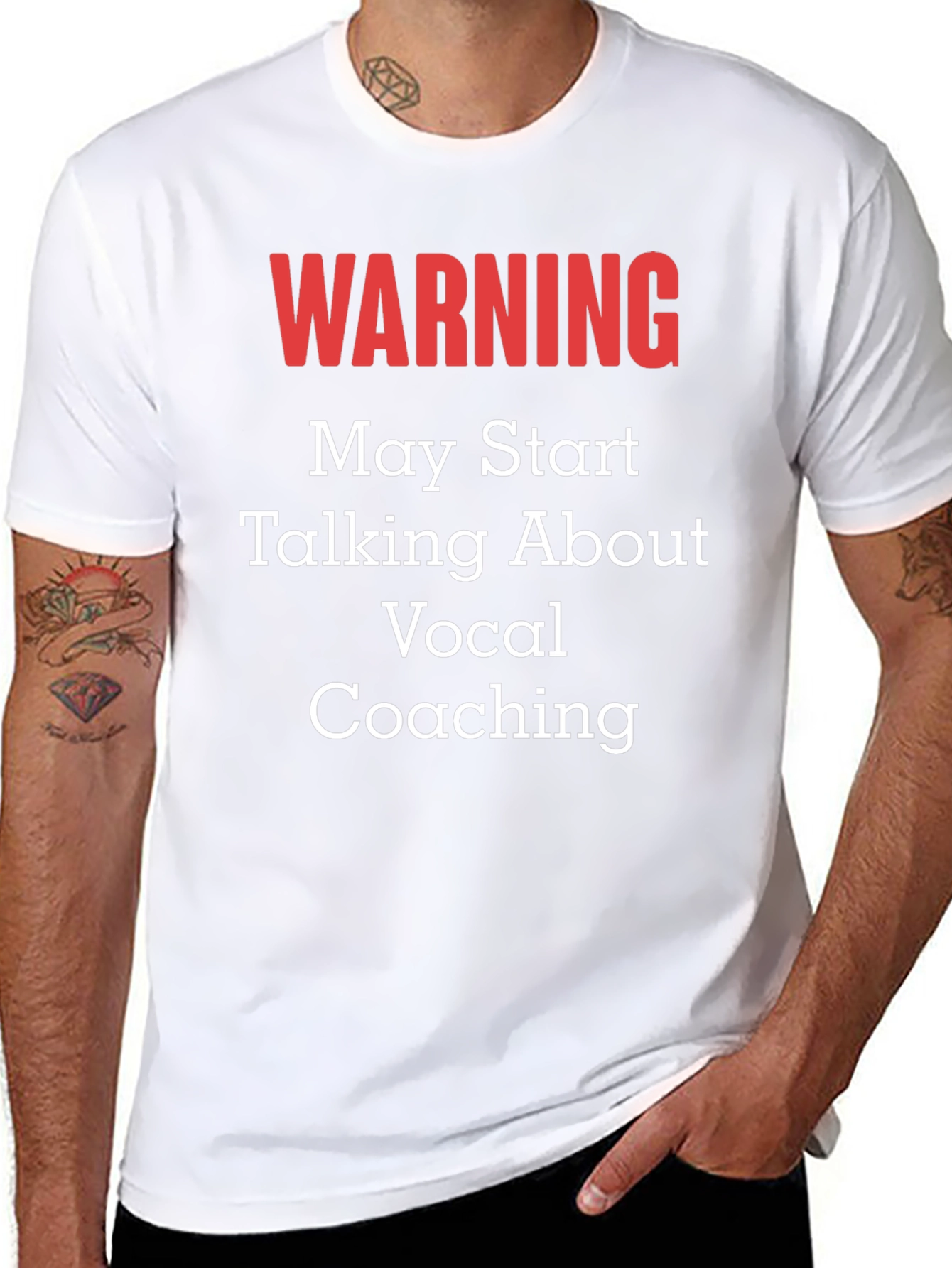 Warning: May Talk About Vocal Coaching T-Shirt