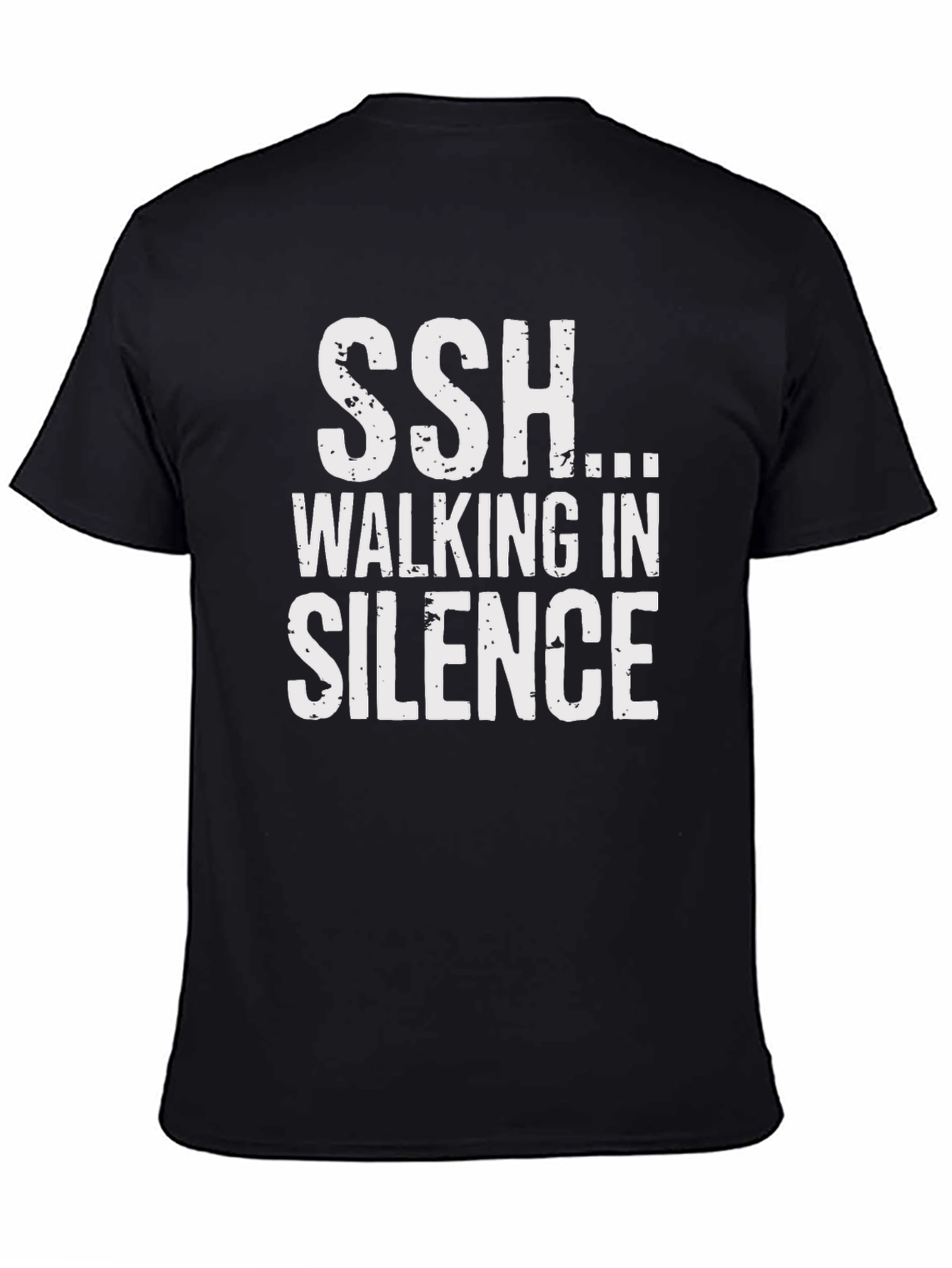 SSH Walking in Silence Graphic Tee