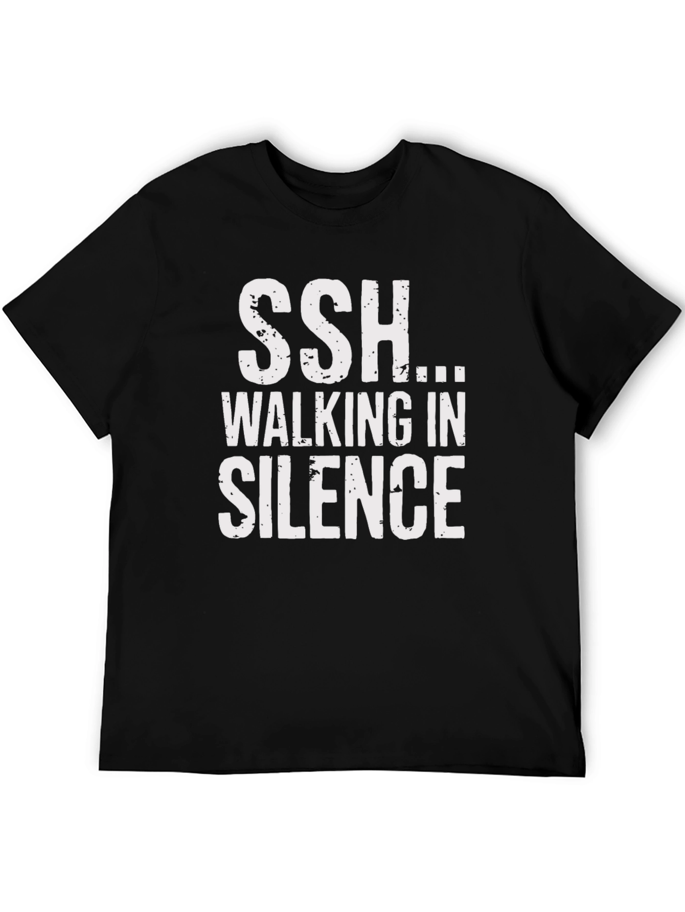 SSH Walking in Silence Graphic Tee