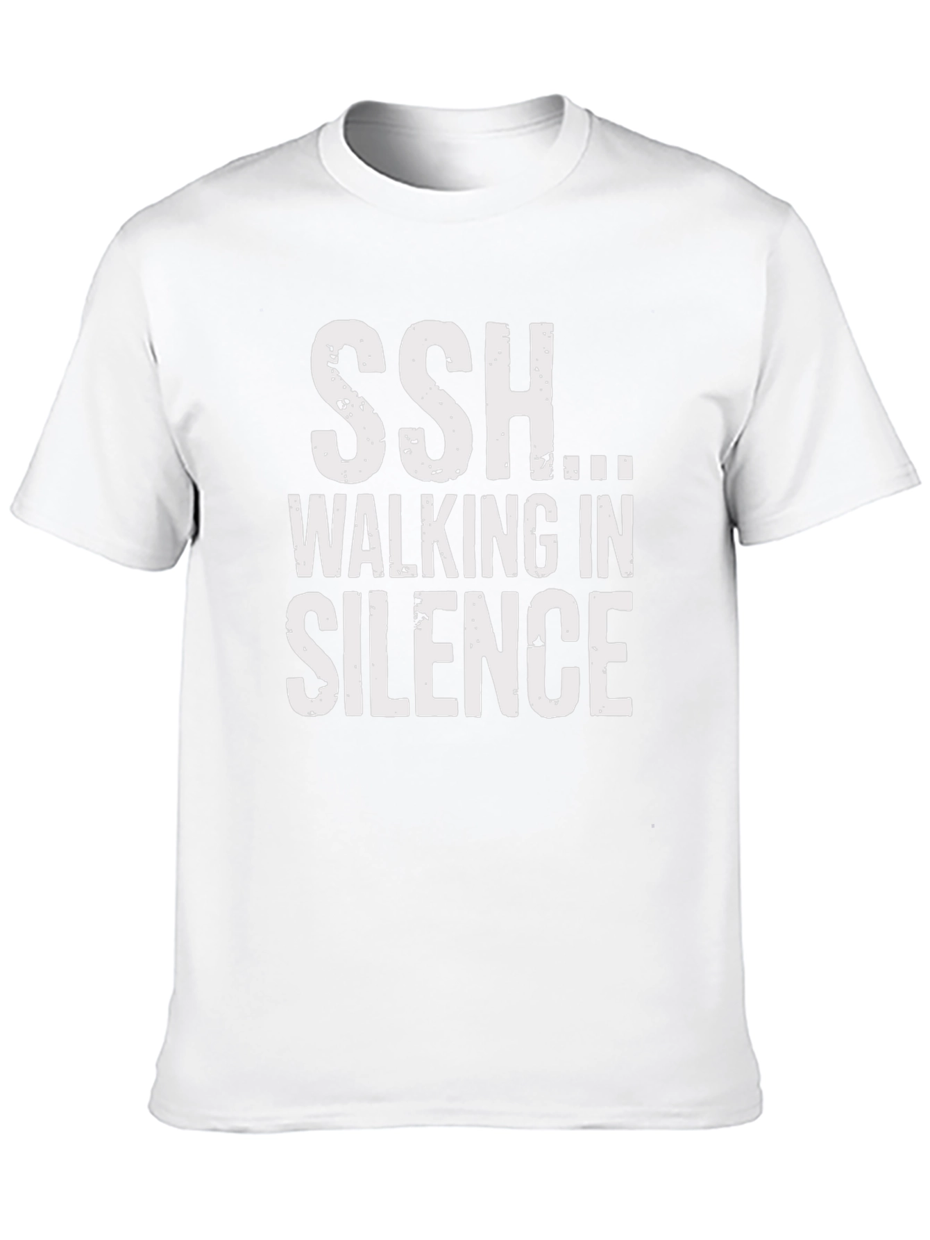 SSH Walking in Silence Graphic Tee
