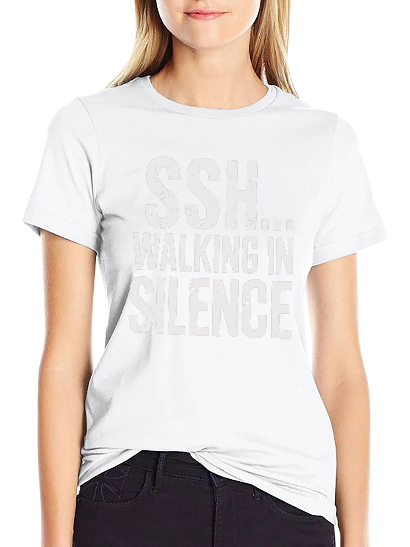 SSH Walking in Silence Graphic Tee