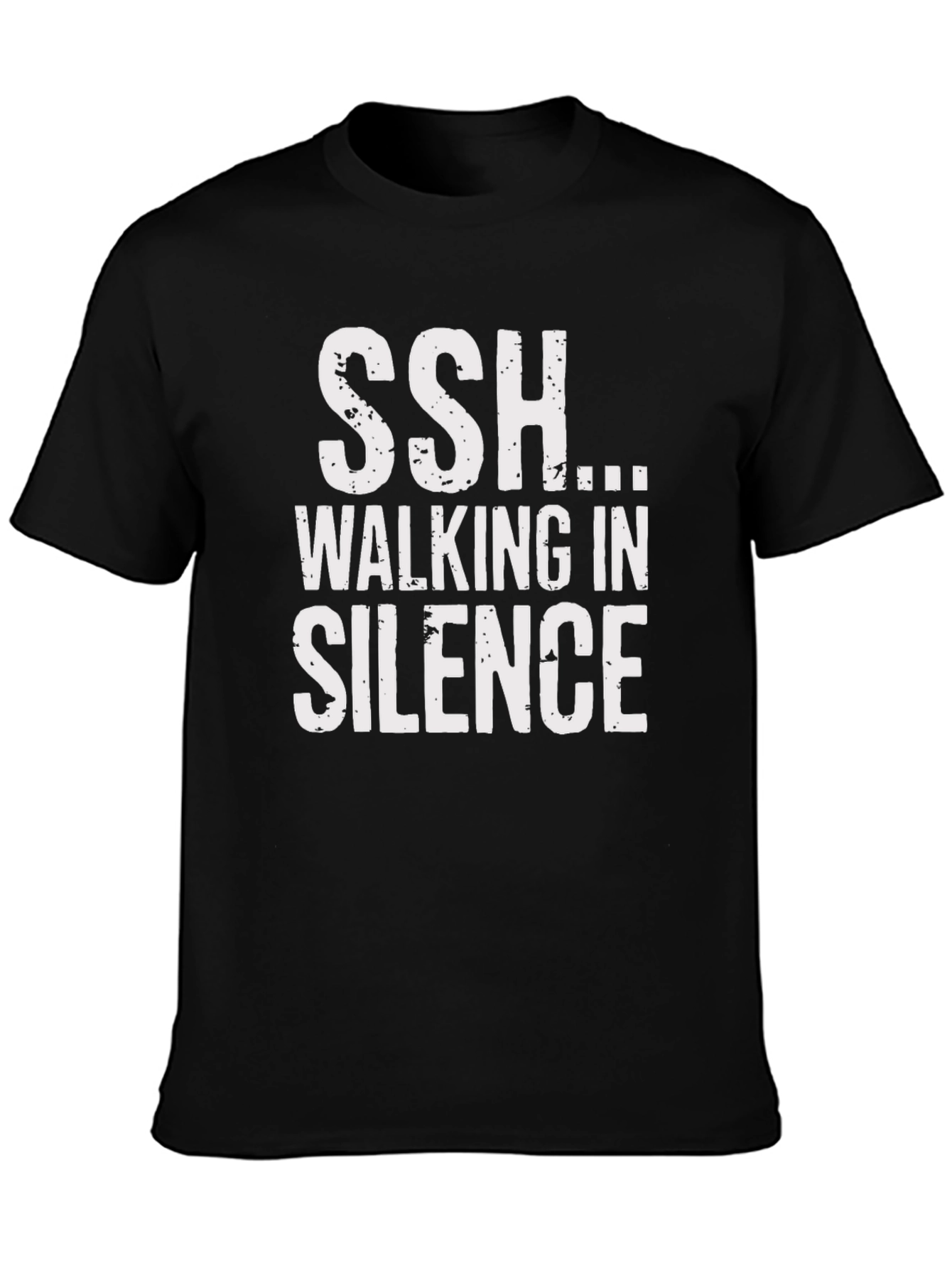 SSH Walking in Silence Graphic Tee