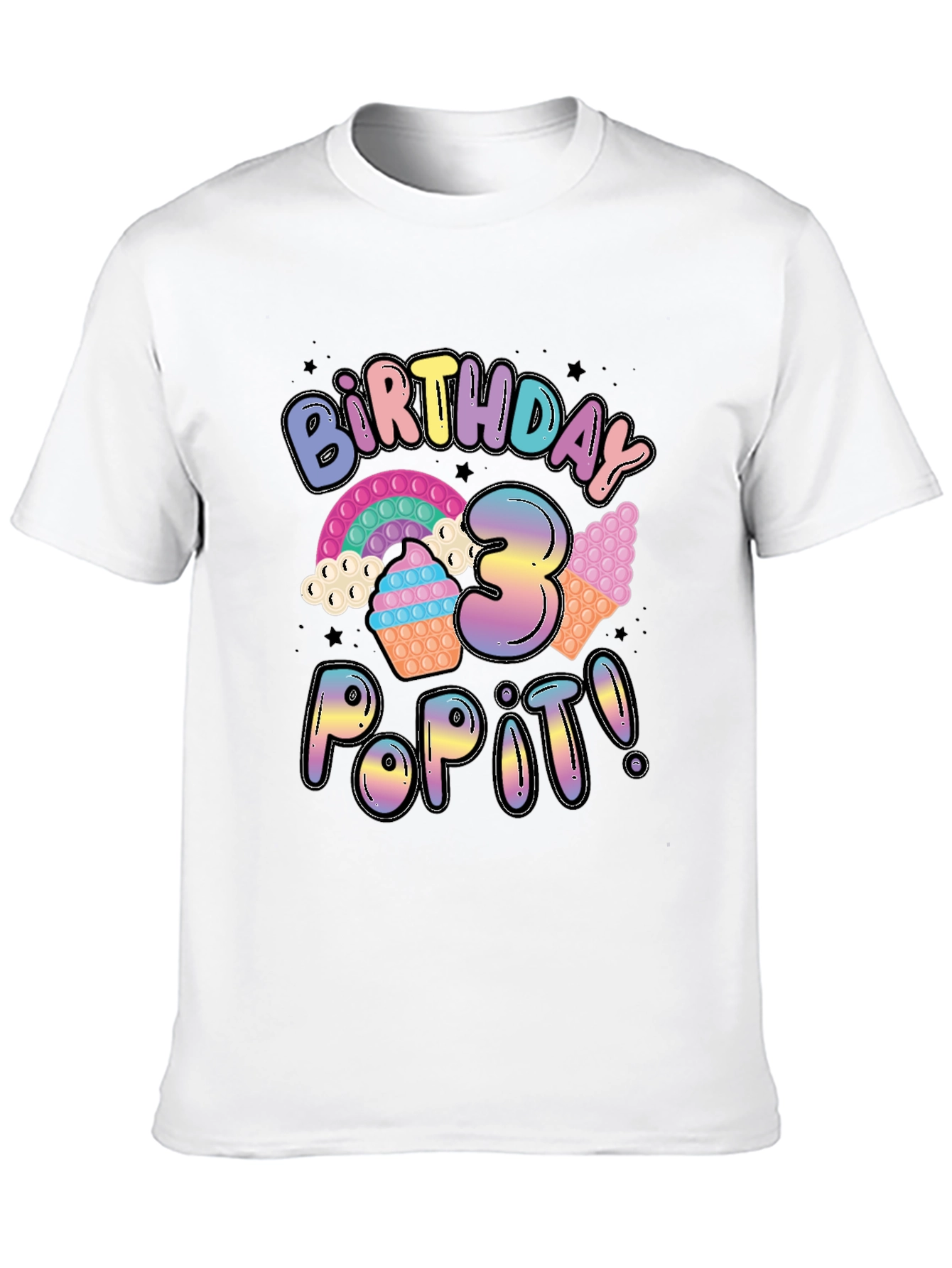 Birthday Pop It 3 T-Shirt