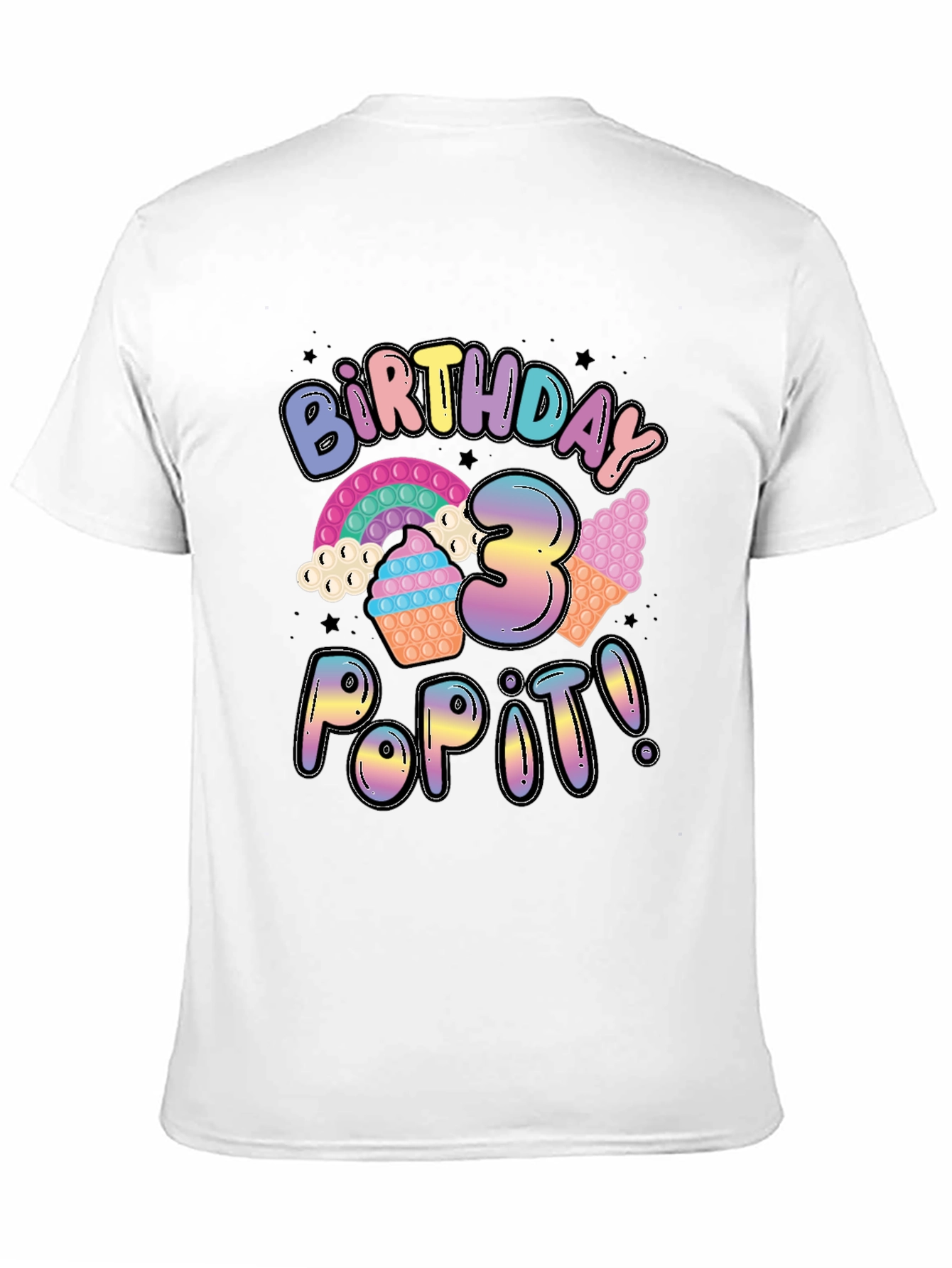 Birthday Pop It 3 T-Shirt