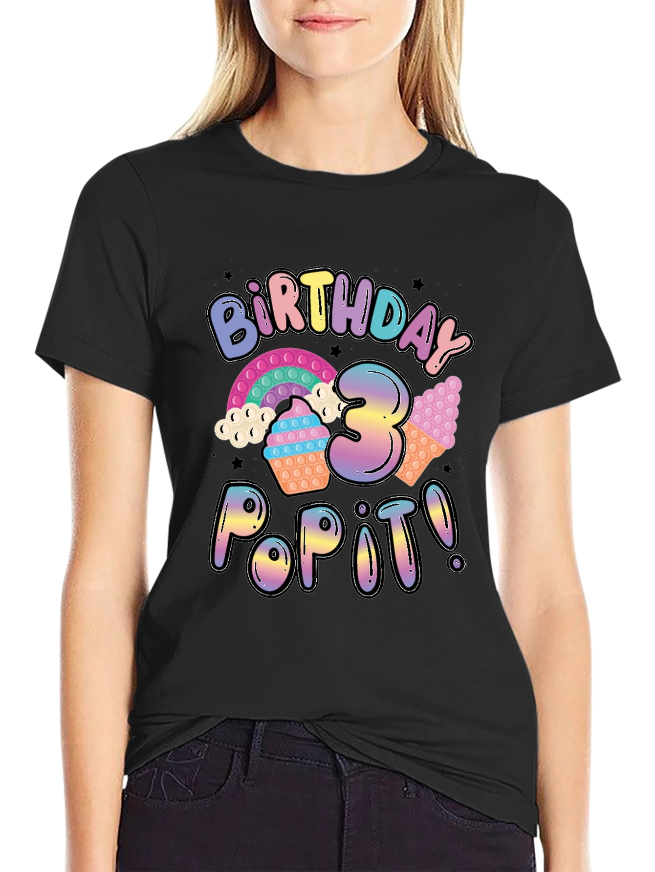 Birthday Pop It 3 T-Shirt