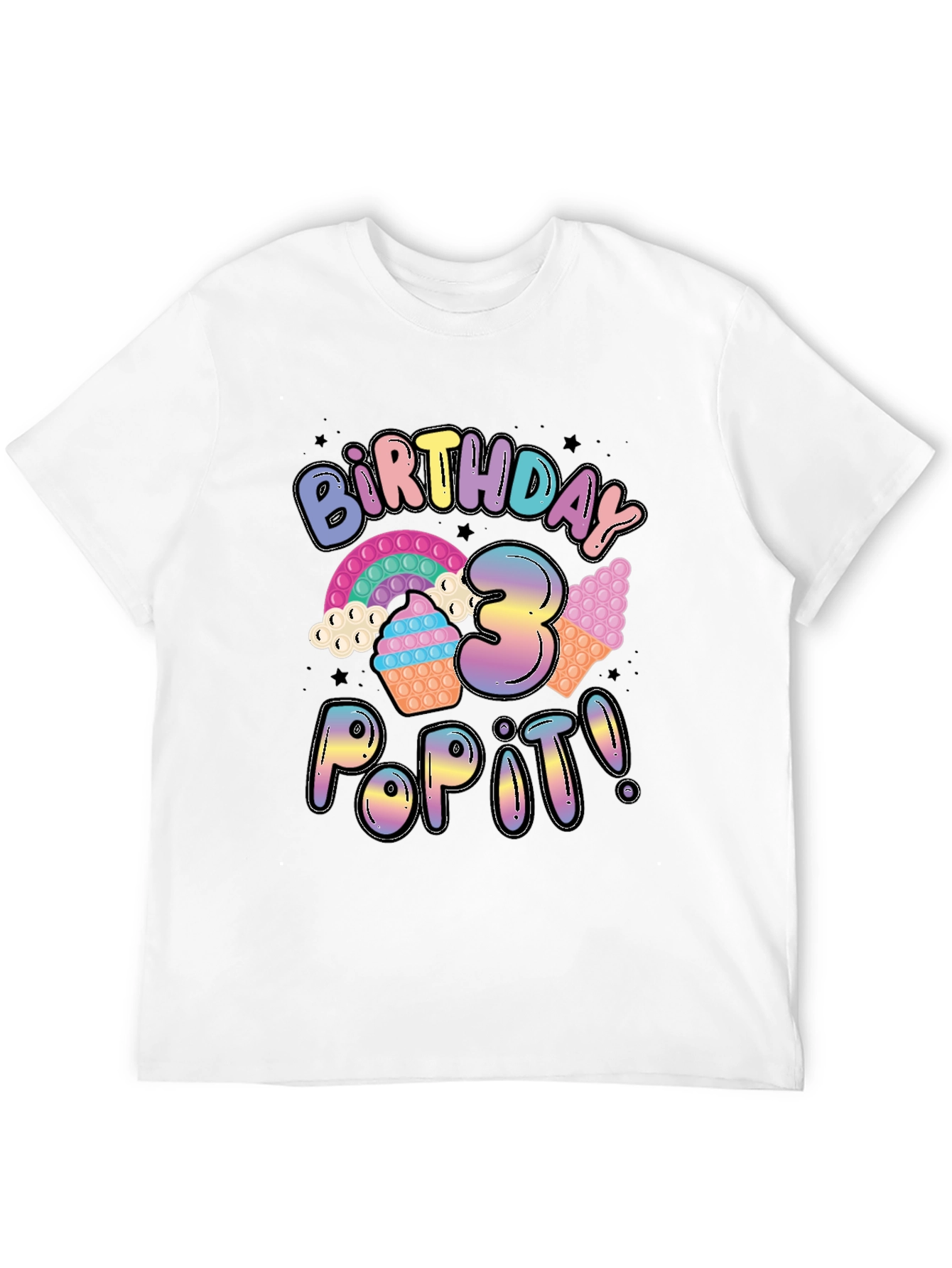 Birthday Pop It 3 T-Shirt