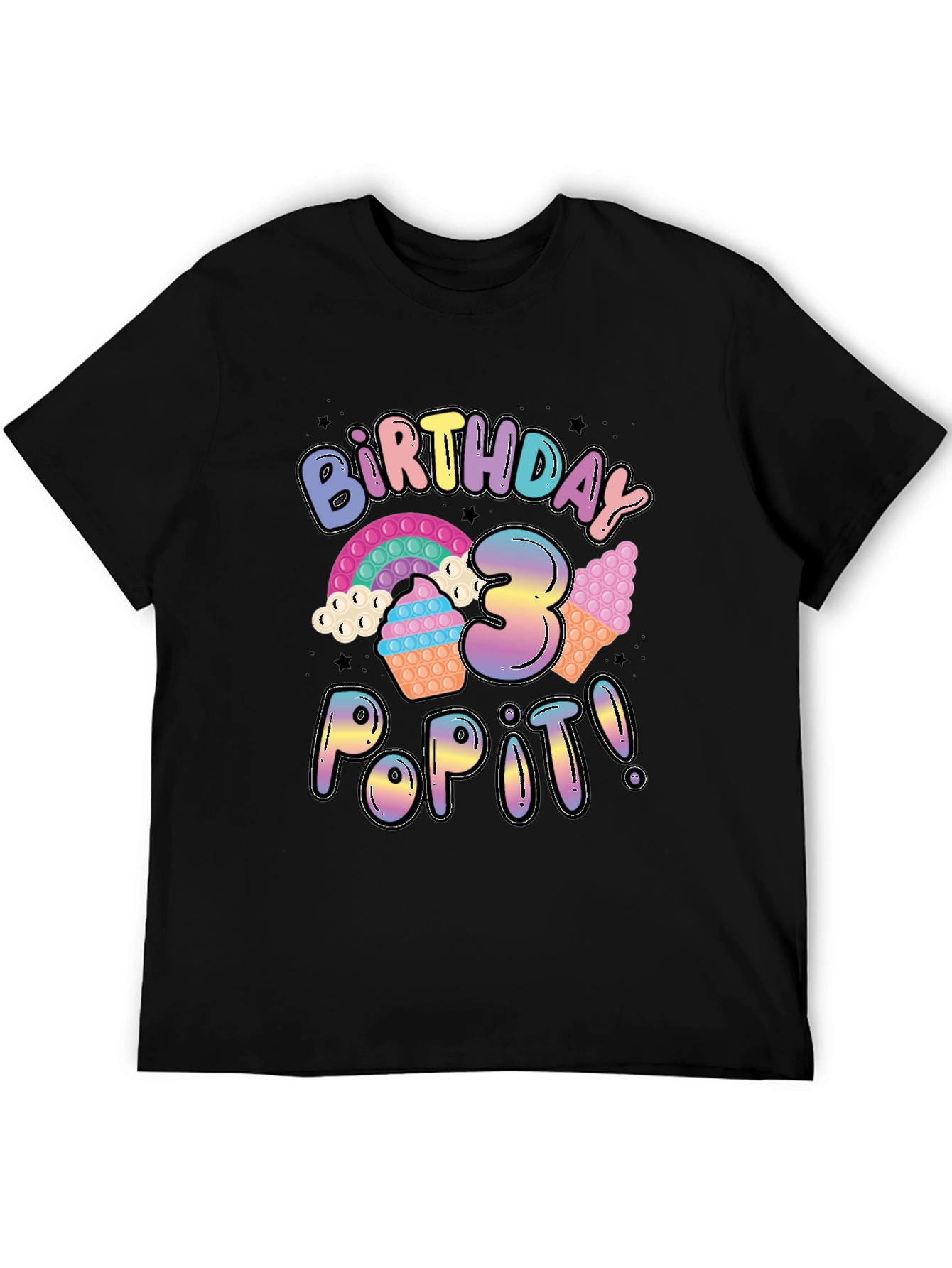 Birthday Pop It 3 T-Shirt