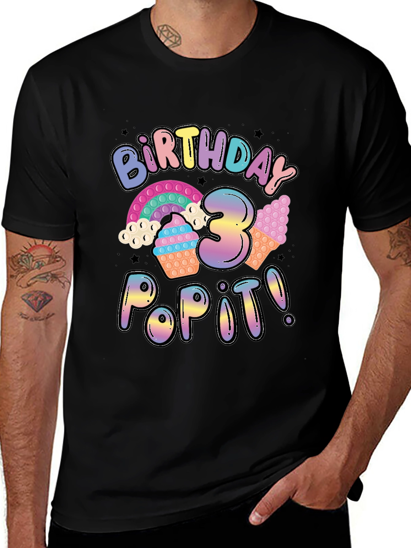 Birthday Pop It 3 T-Shirt