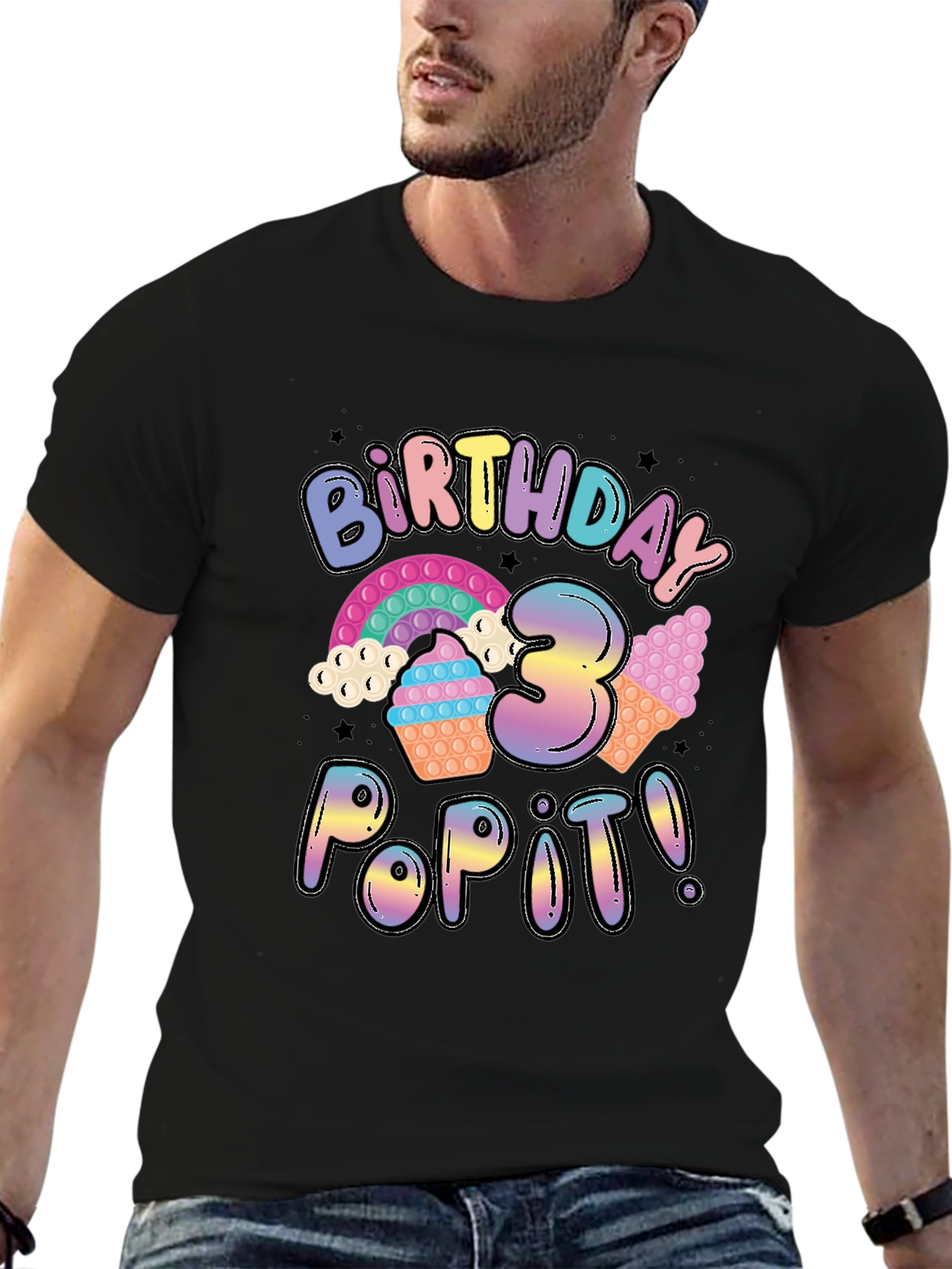 Birthday Pop It 3 T-Shirt