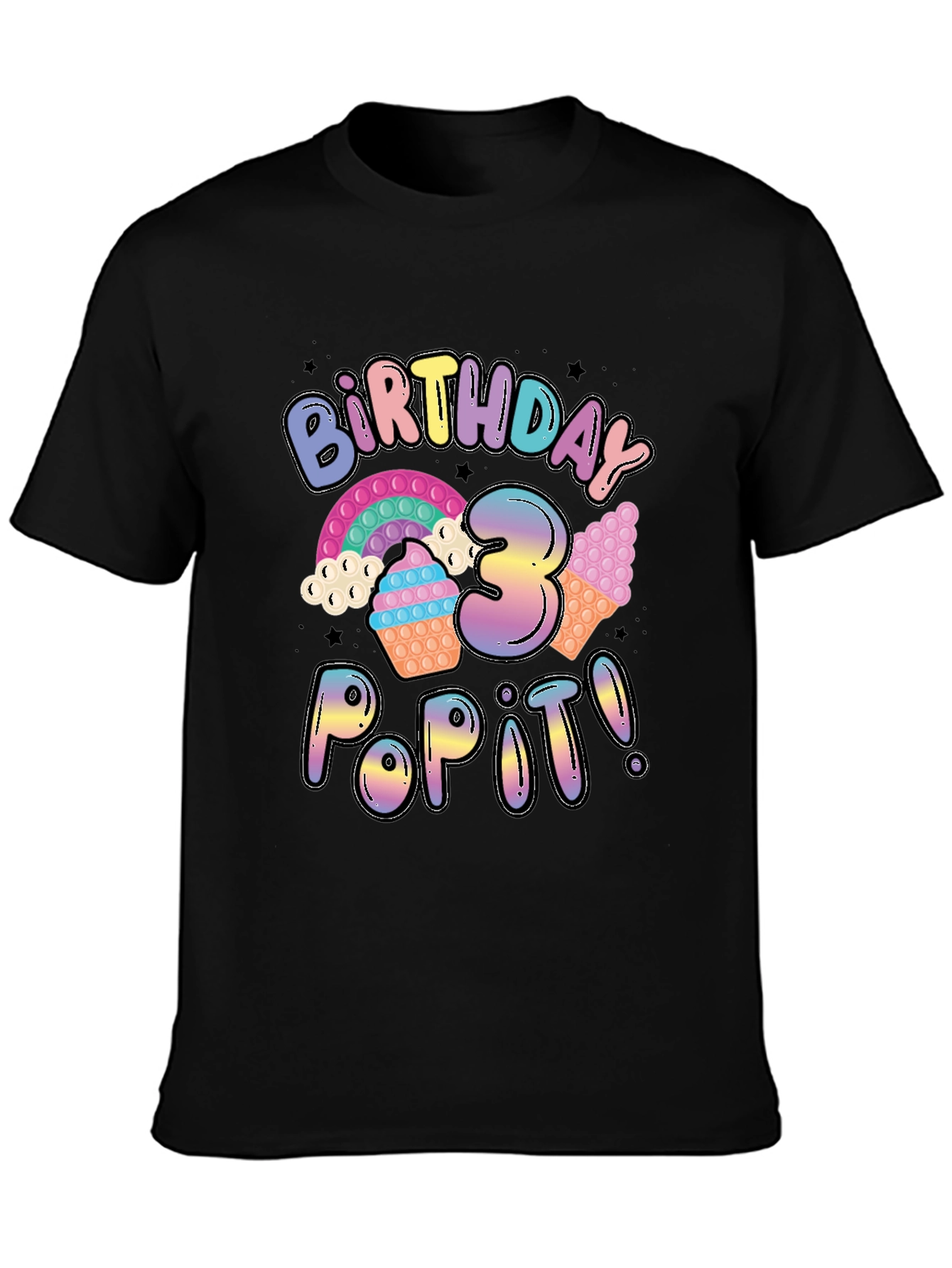Birthday Pop It 3 T-Shirt