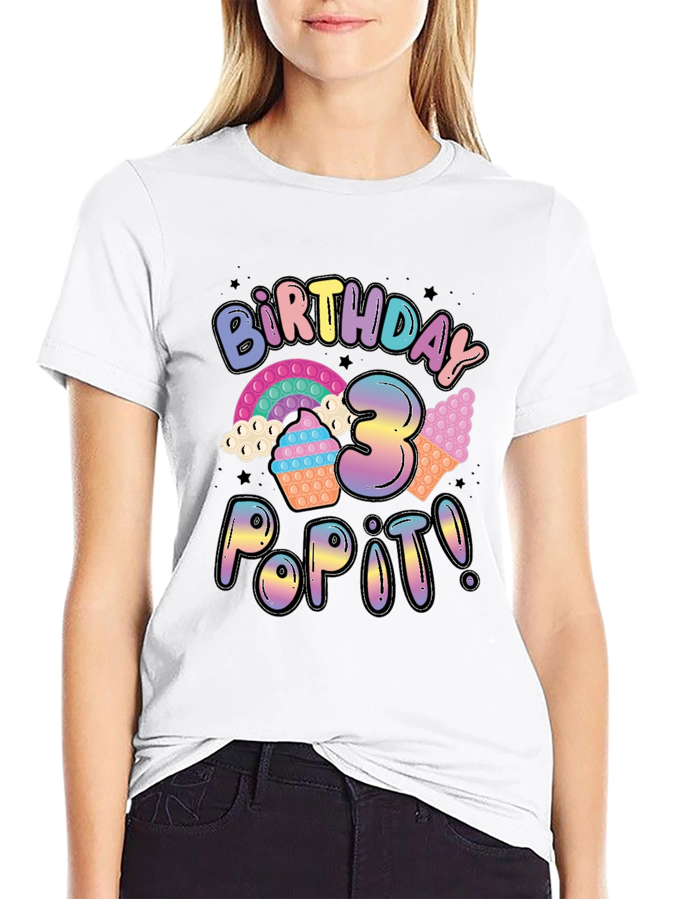 Birthday Pop It 3 T-Shirt