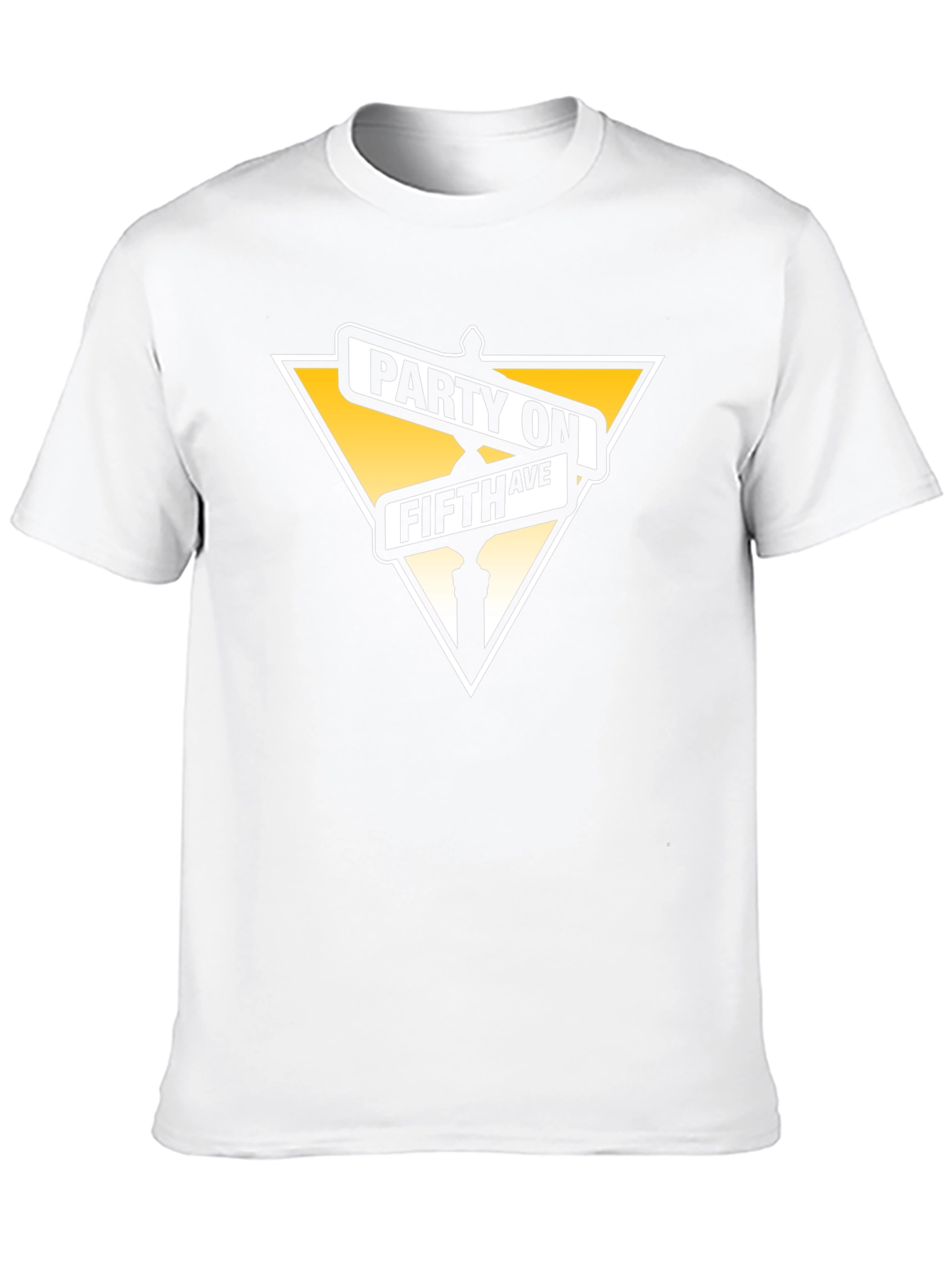 Party on Fifth Ave Black T-Shirt