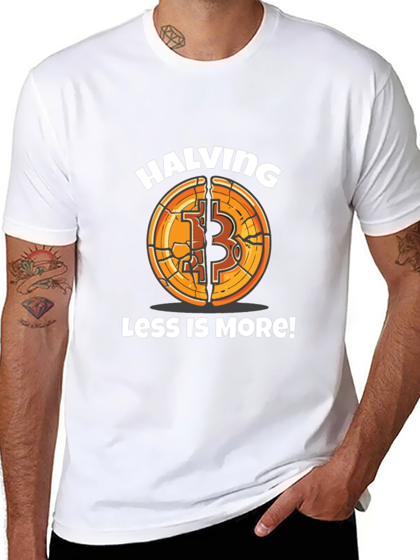 Bitcoin Halving Less is More! T-Shirt