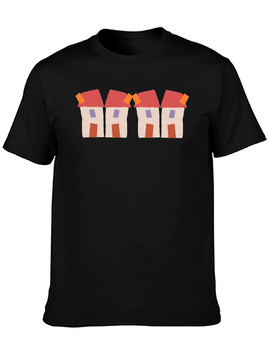 Fun House Graphic Tee - Unique Streetwear