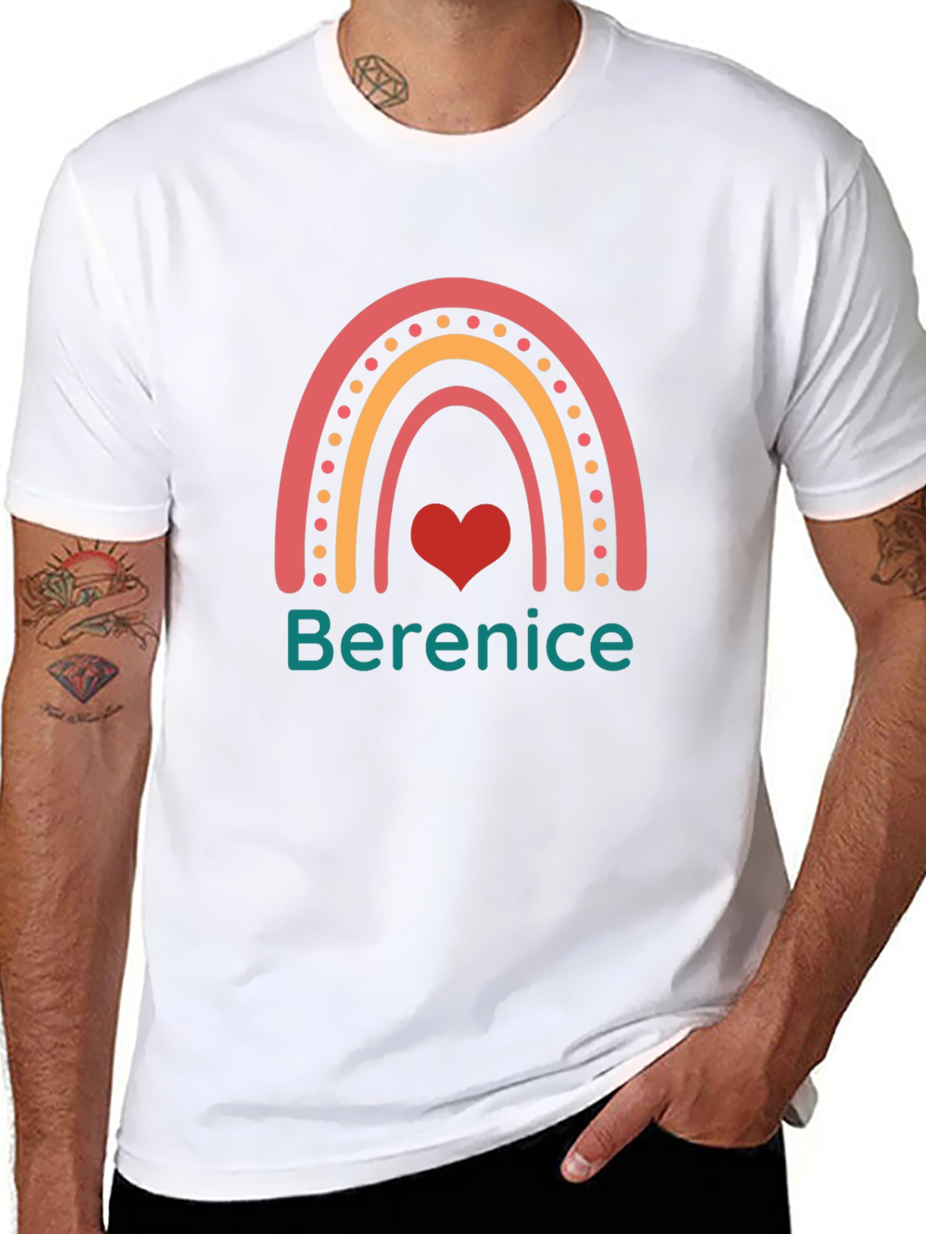 Personalized Rainbow Berenice T-Shirt