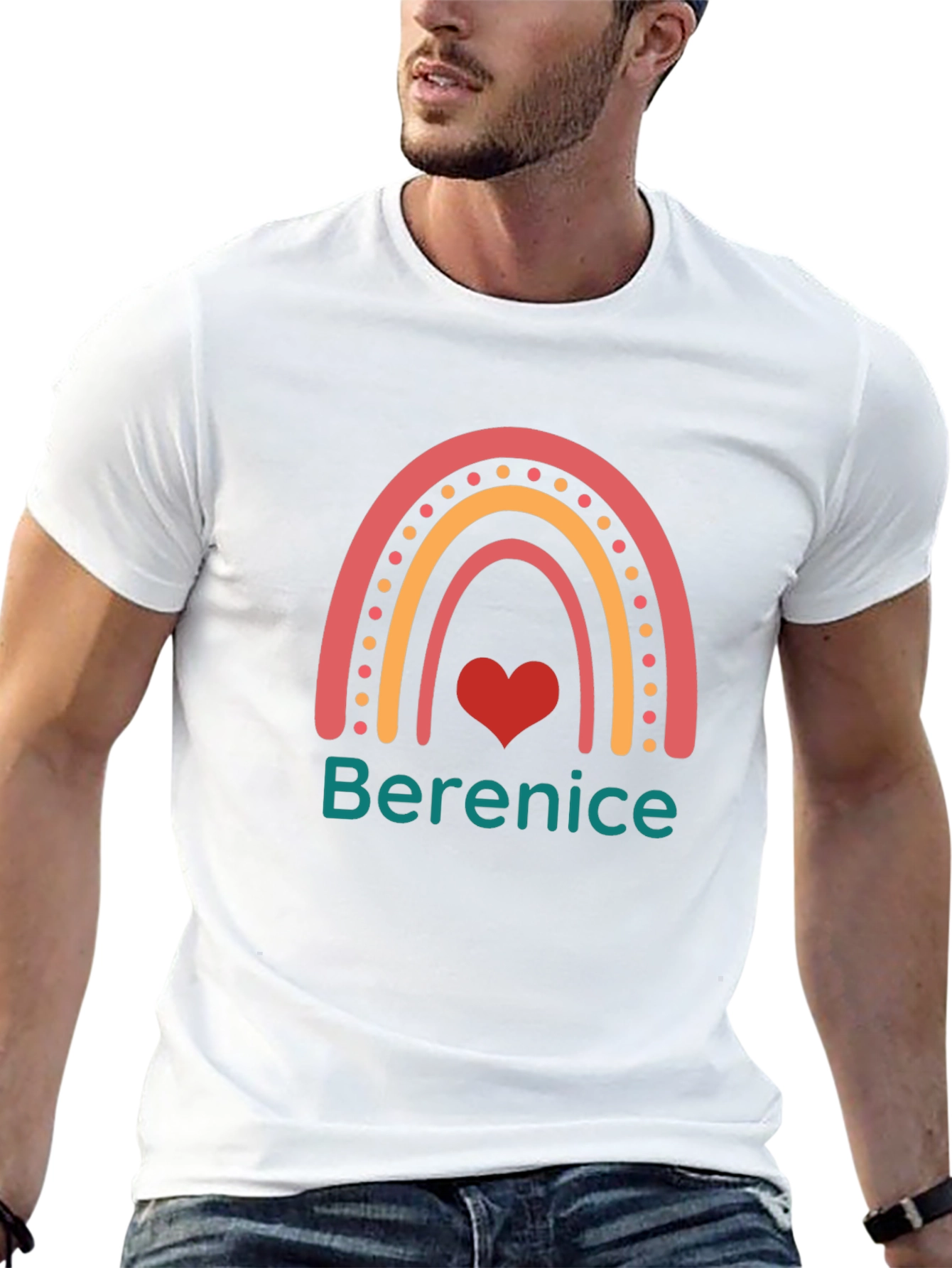 Personalized Rainbow Berenice T-Shirt