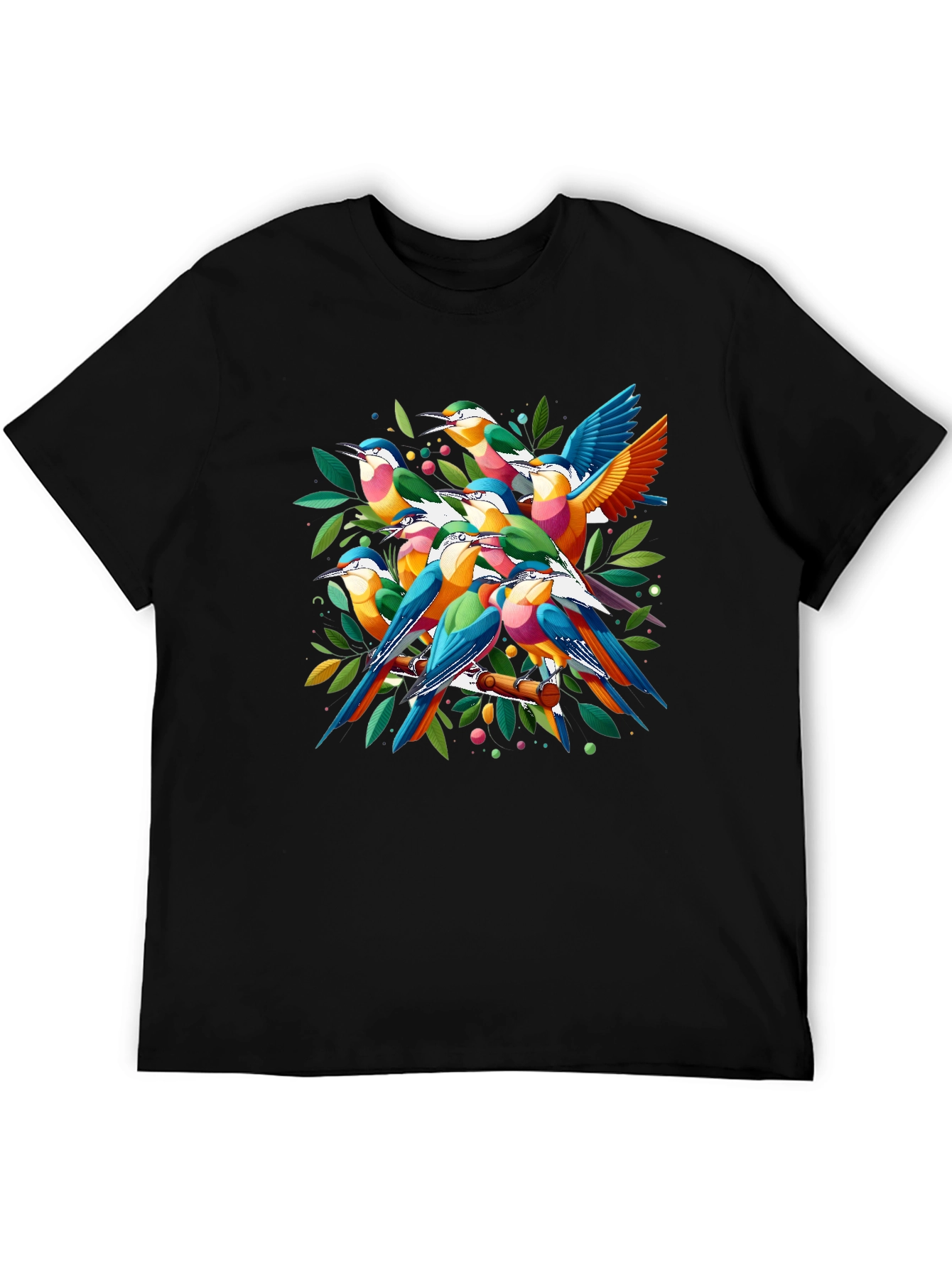 Vibrant Bird T-Shirt - Eye-Catching Graphic Tee