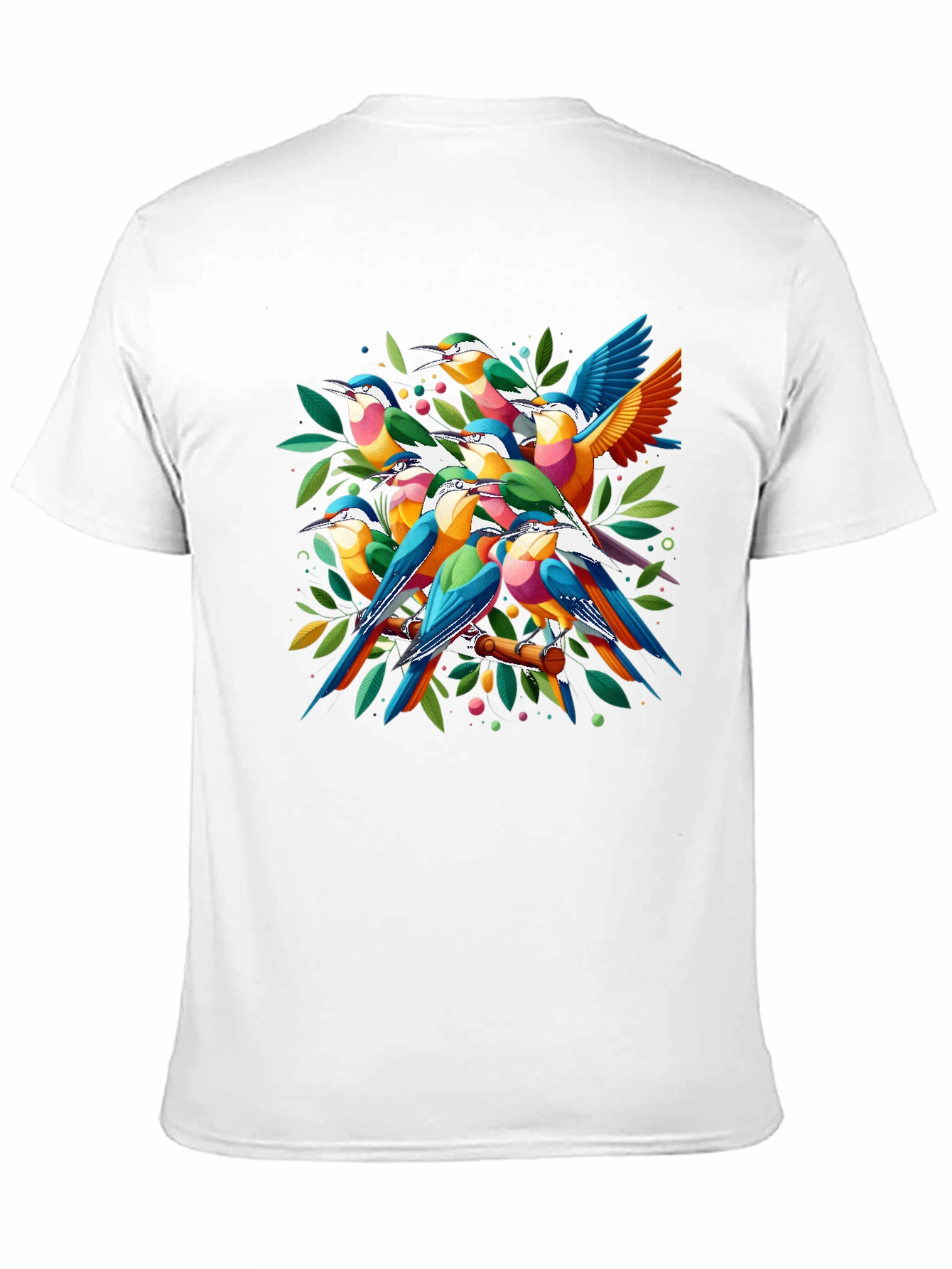 Vibrant Bird T-Shirt - Eye-Catching Graphic Tee