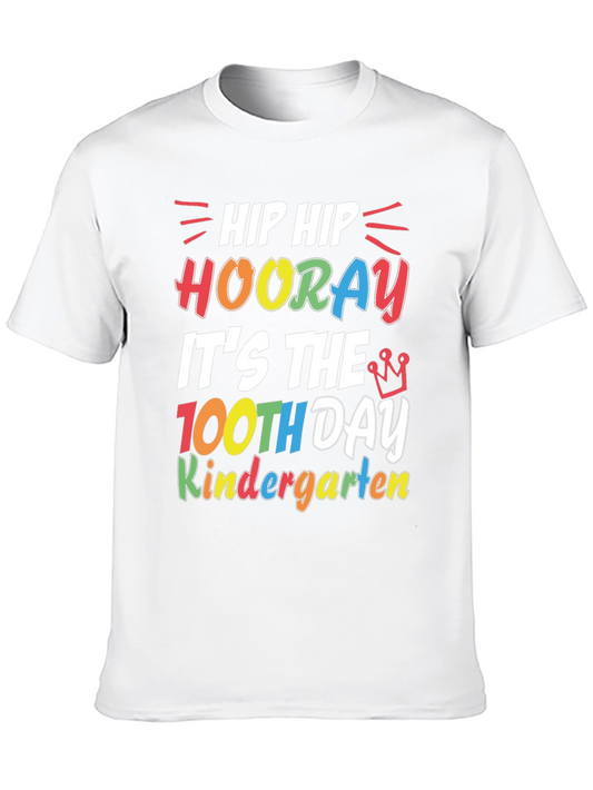 100th Day of Kindergarten T-Shirt - Hip Hip Hooray!
