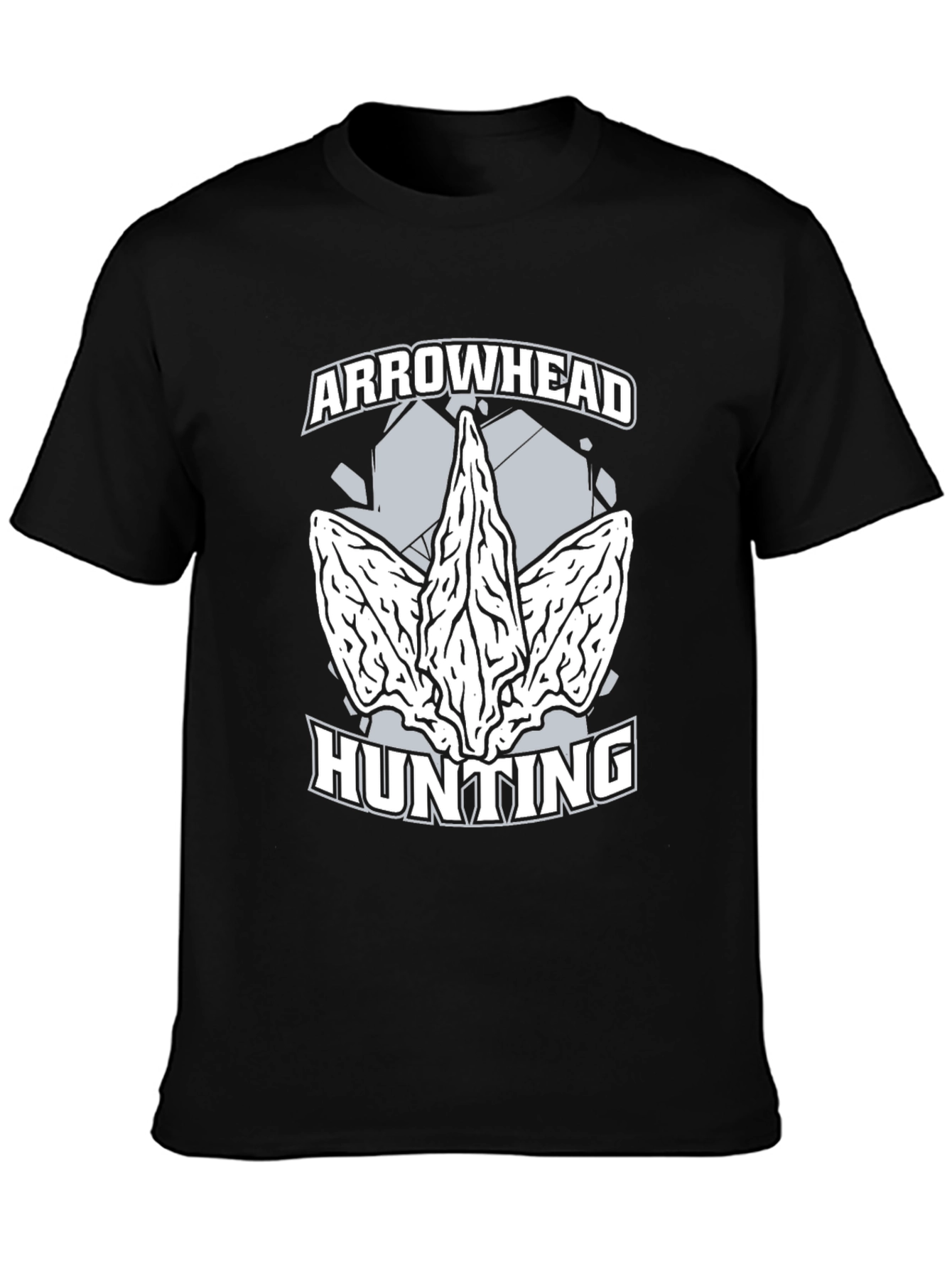 Arrowhead Hunting T-Shirt - Black Graphic Tee