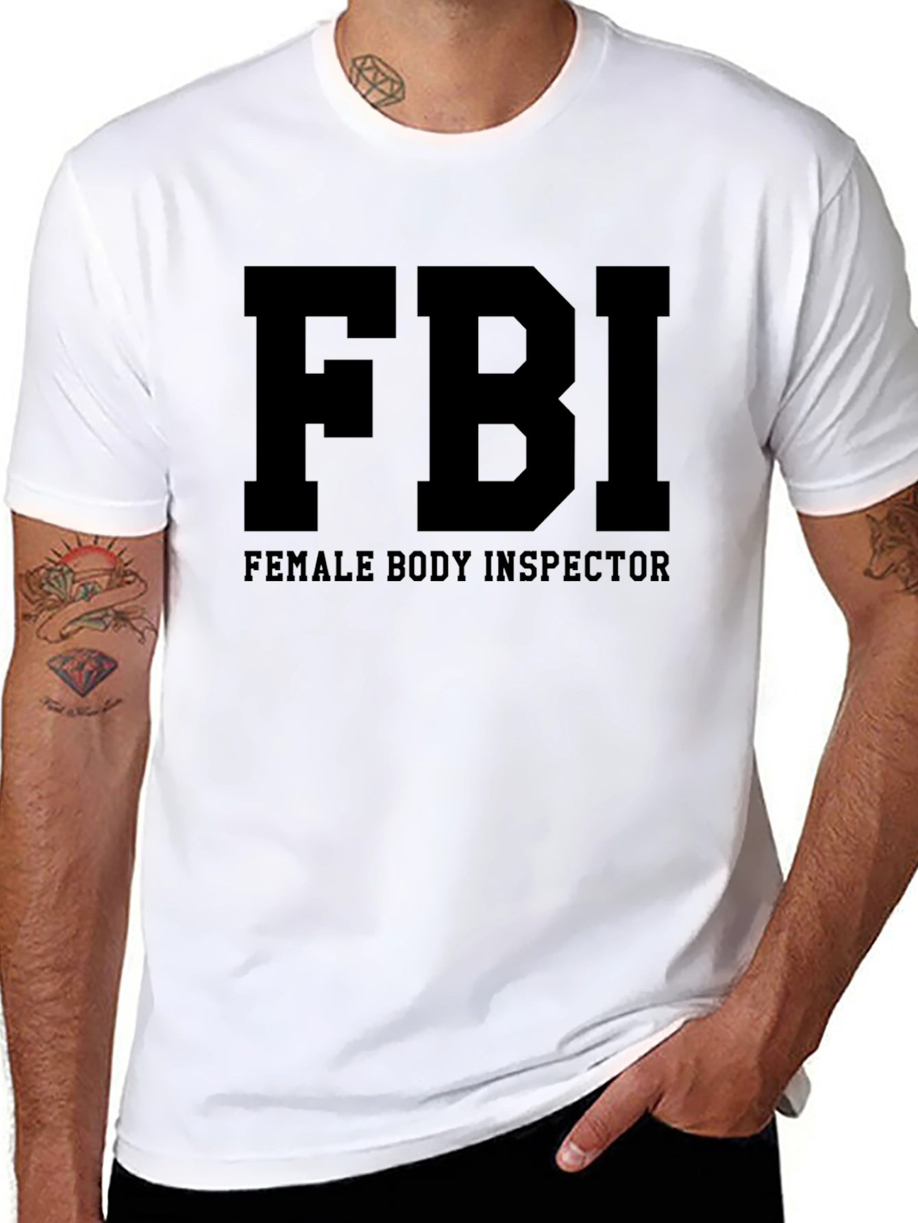 FBI Female Body Inspector Graphic Tee