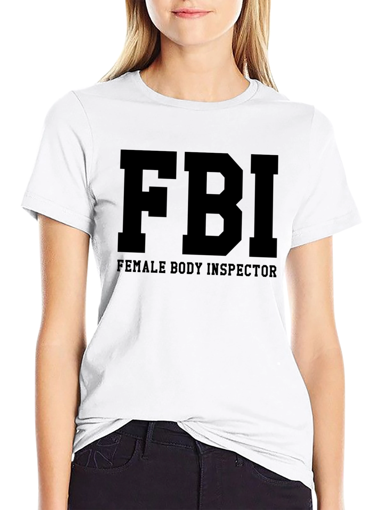 FBI Female Body Inspector Graphic Tee
