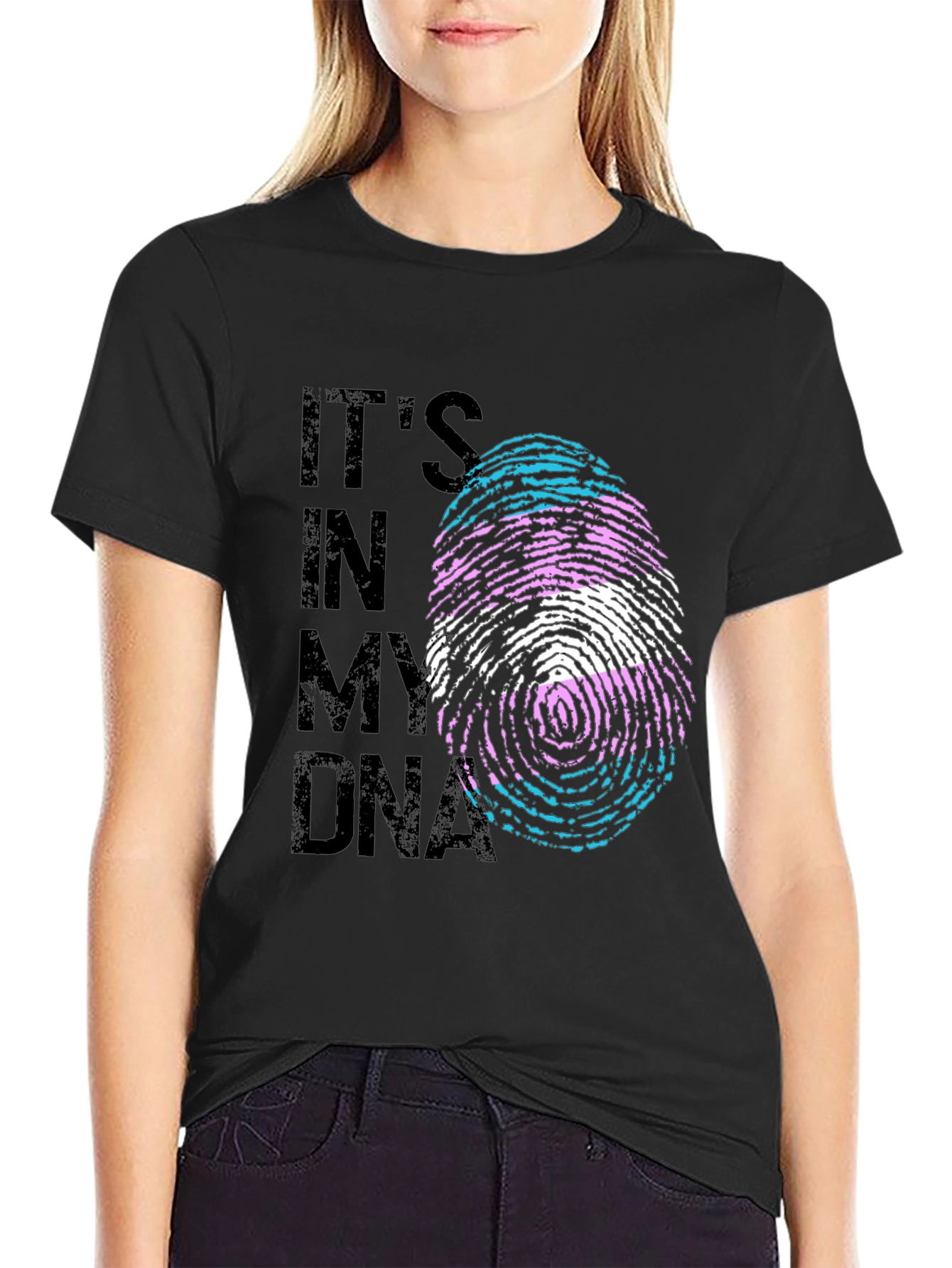 Its In My DNA Transgender Pride T-Shirt