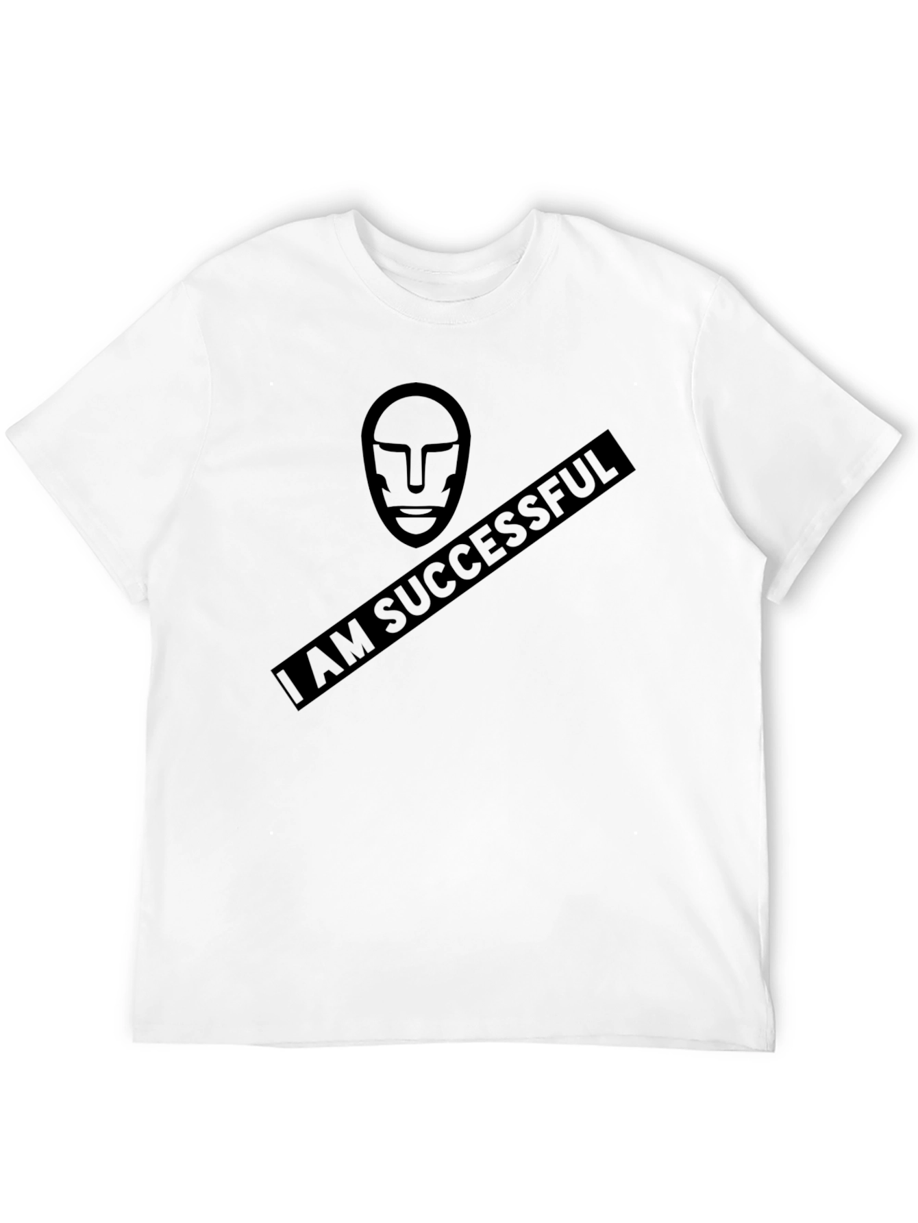 I AM Successful Black Graphic Tee
