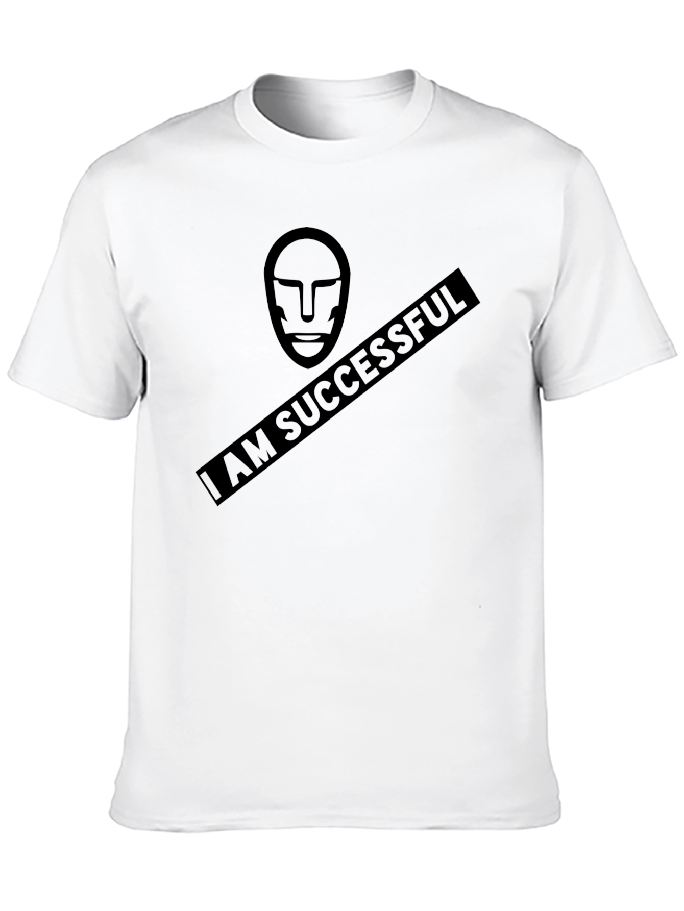 I AM Successful Black Graphic Tee