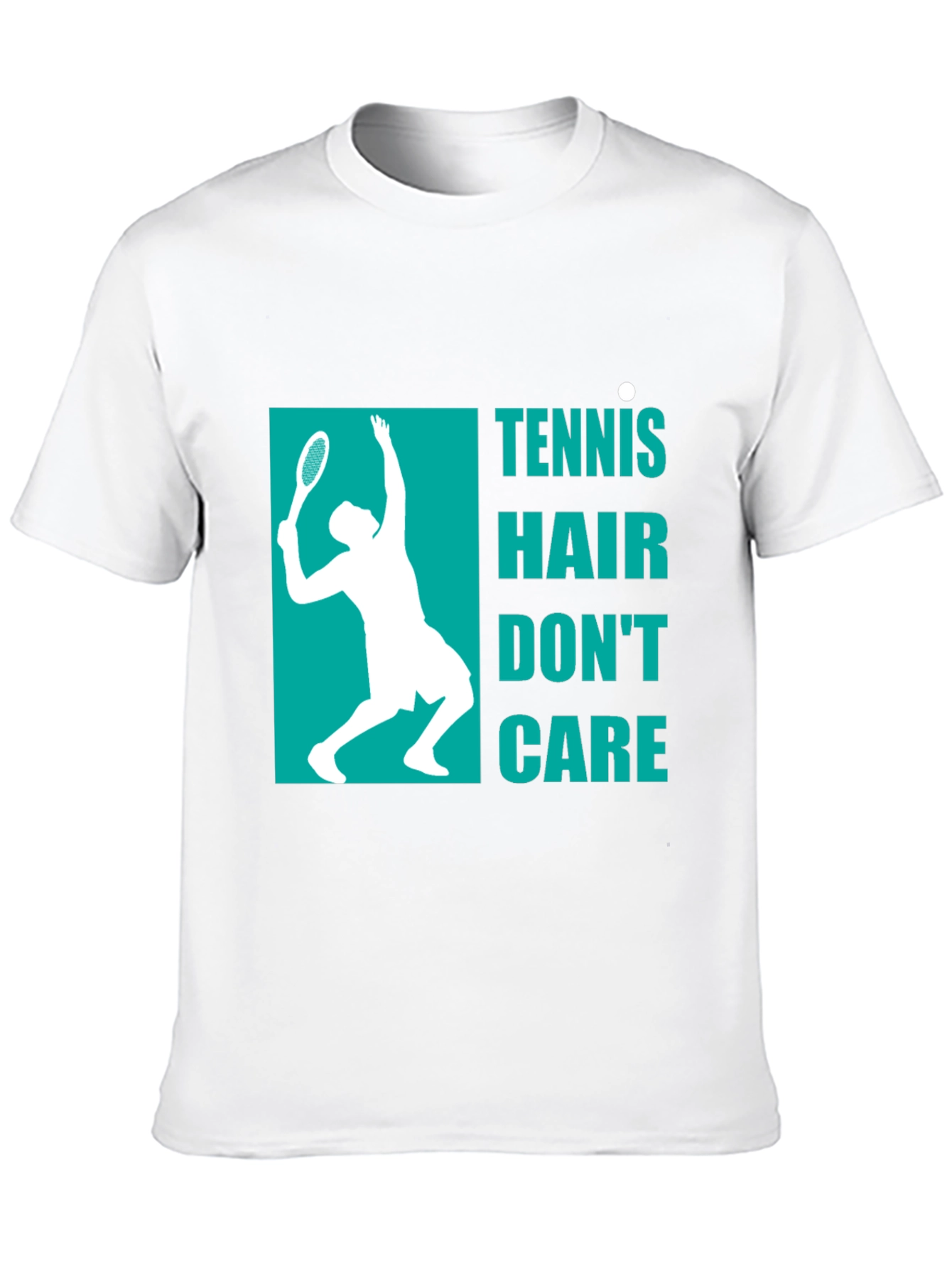 Tennis Hair Dont Care Graphic Tee