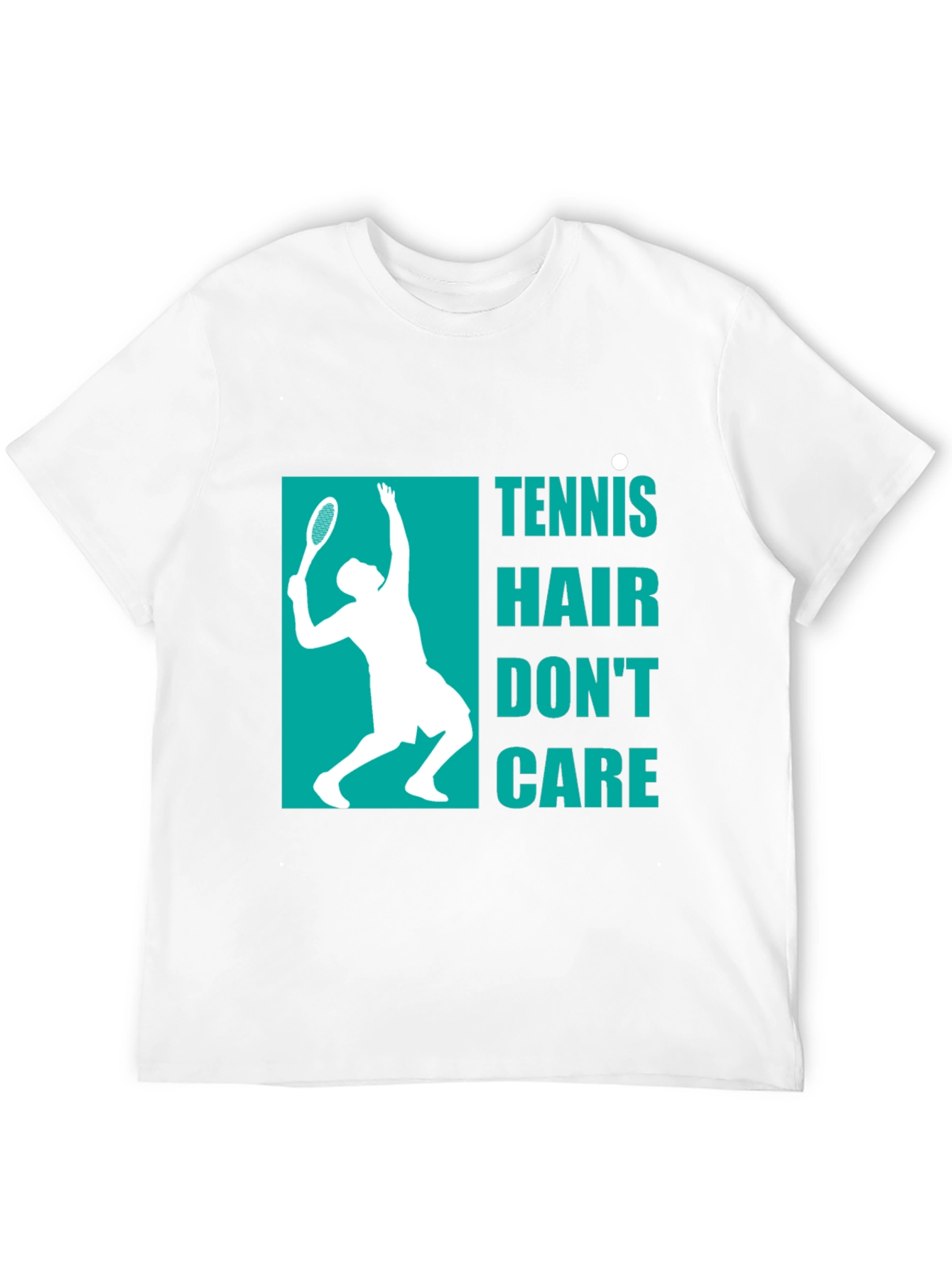 Tennis Hair Dont Care Graphic Tee