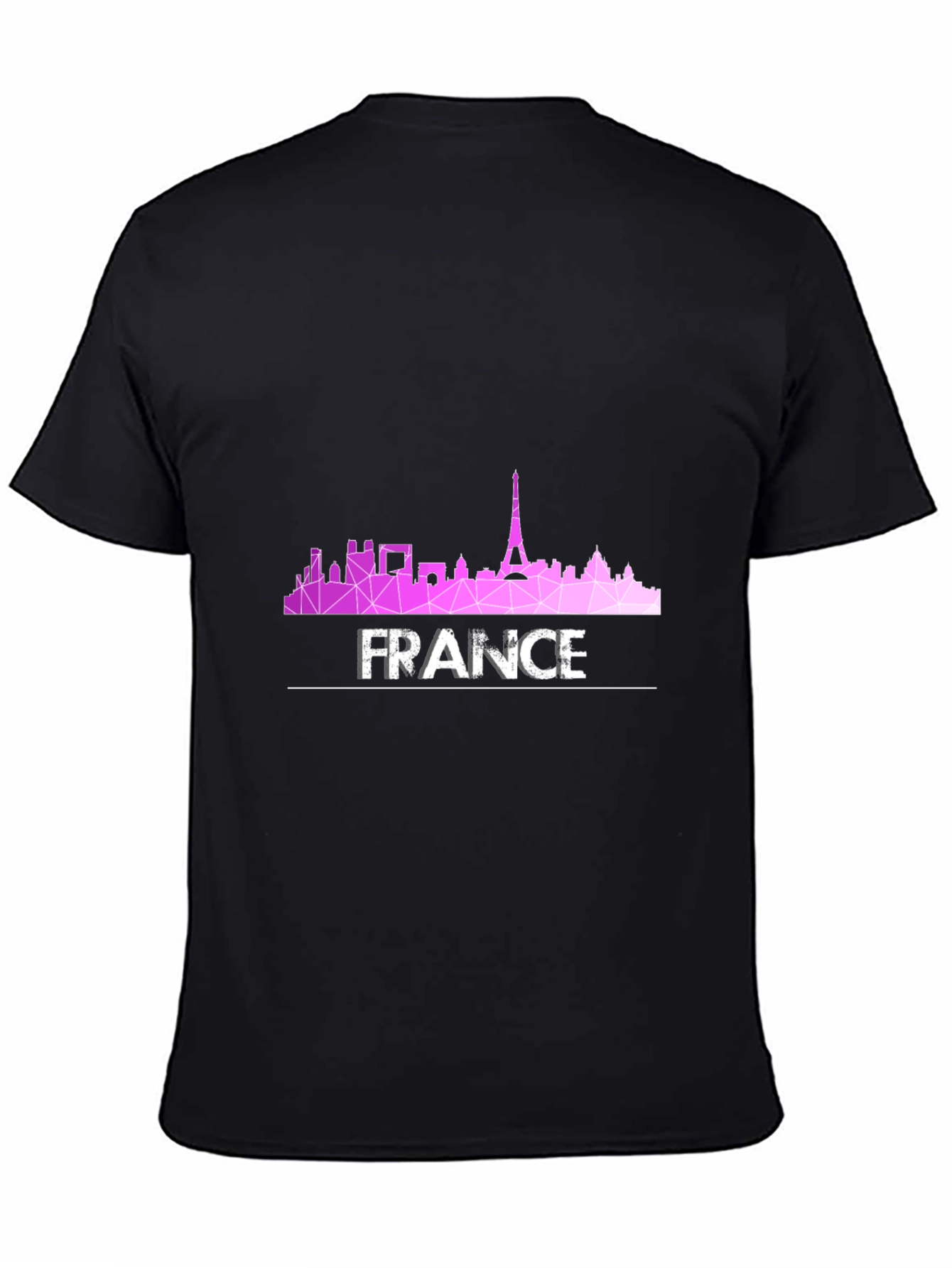 France Skyline T-Shirt: Eiffel Tower Paris Souvenir Tee