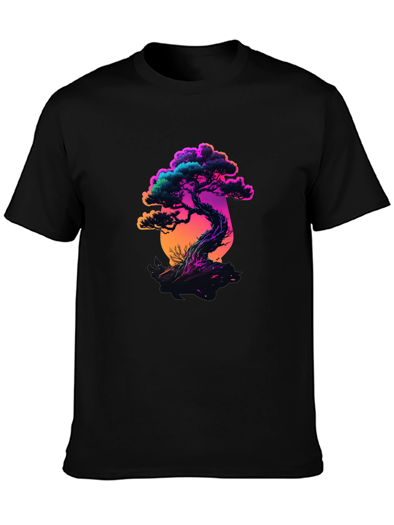 Bonsai Tree Graphic Tee - Stylish & Unique