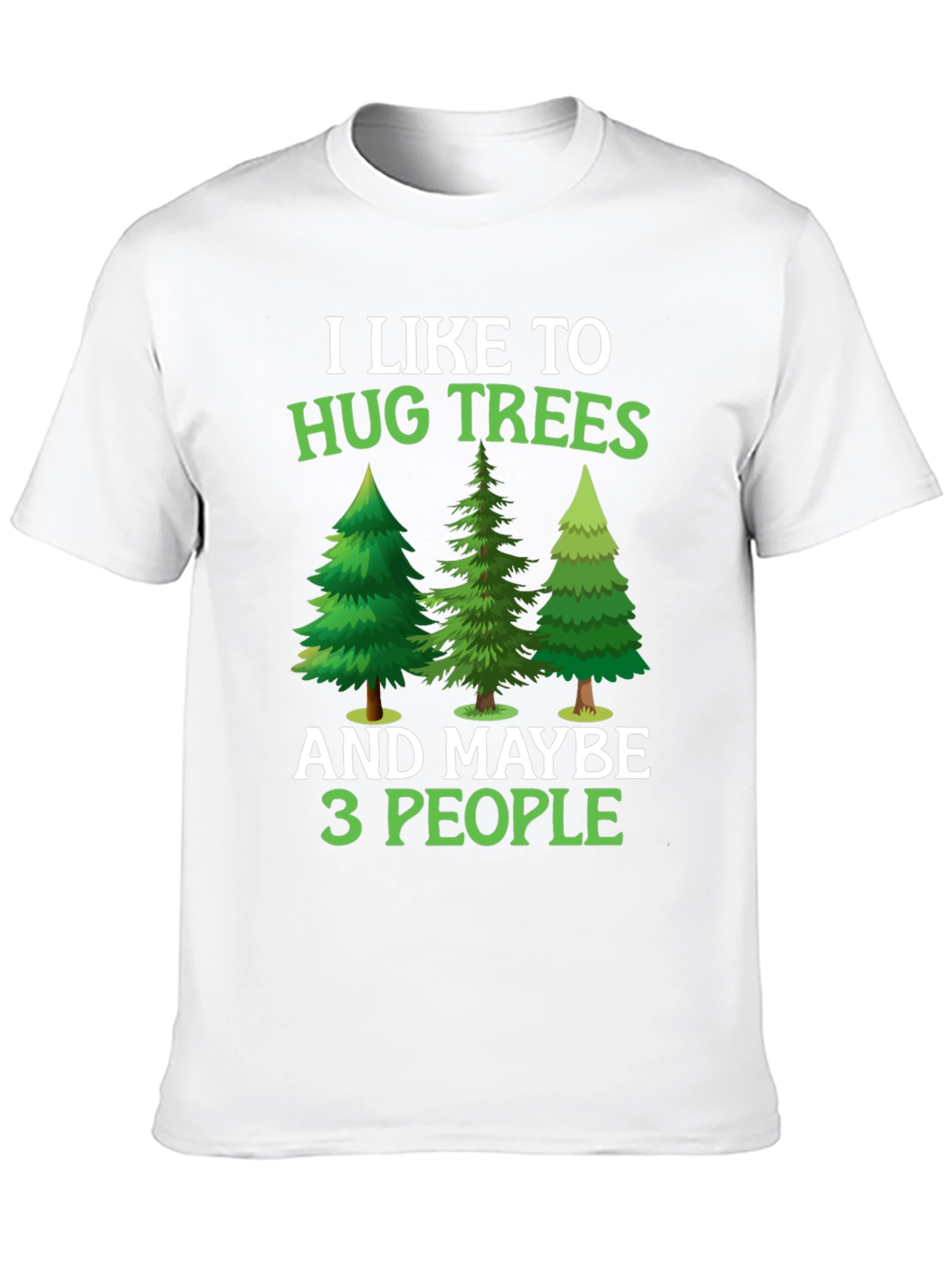 Hug Trees Graphic Tee - Arborist Lover