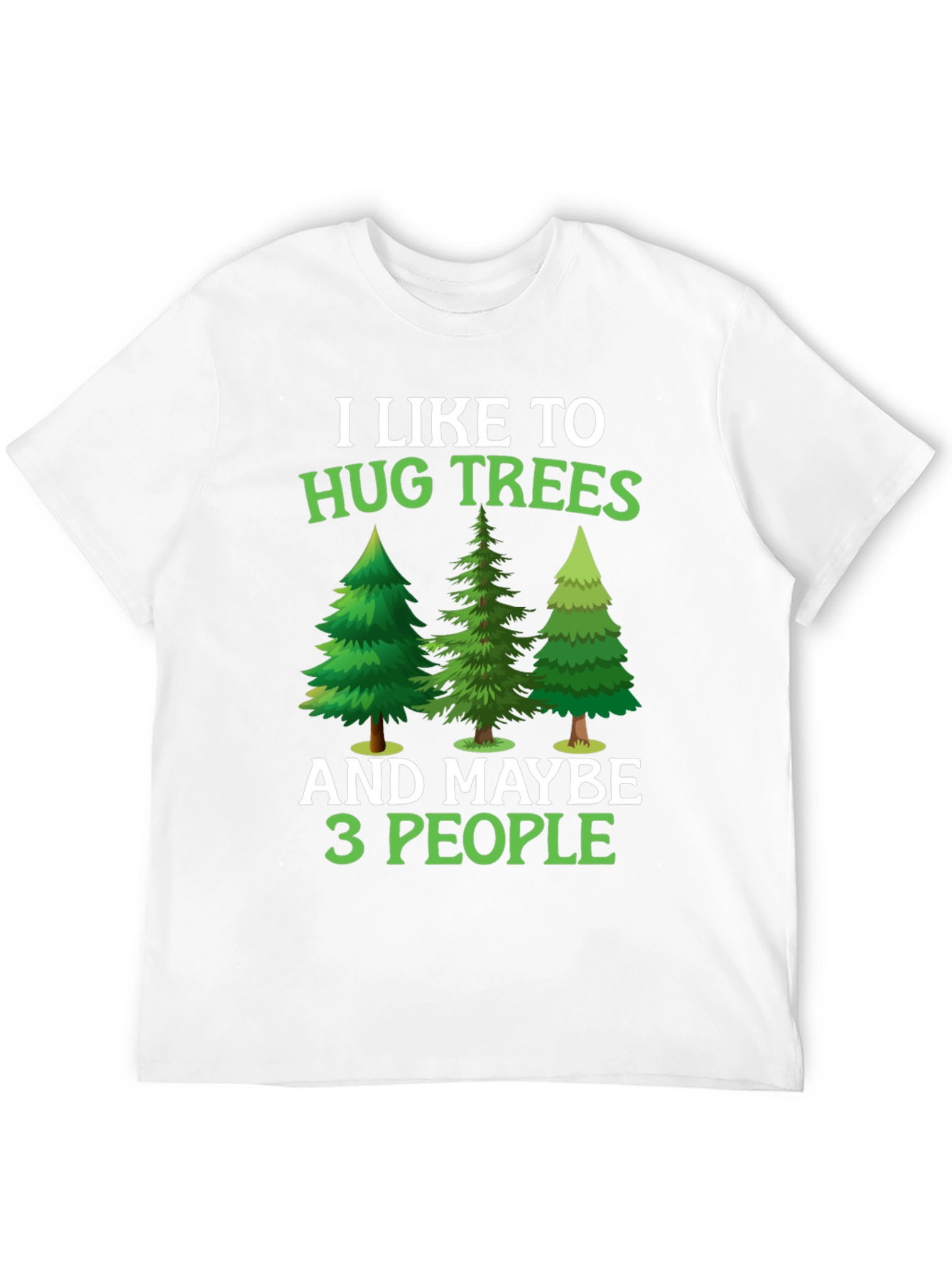 Hug Trees Graphic Tee - Arborist Lover