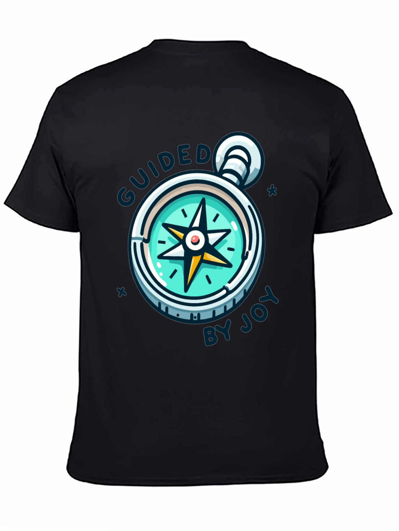 Guided By Joy Compass Graphic T-Shirt
