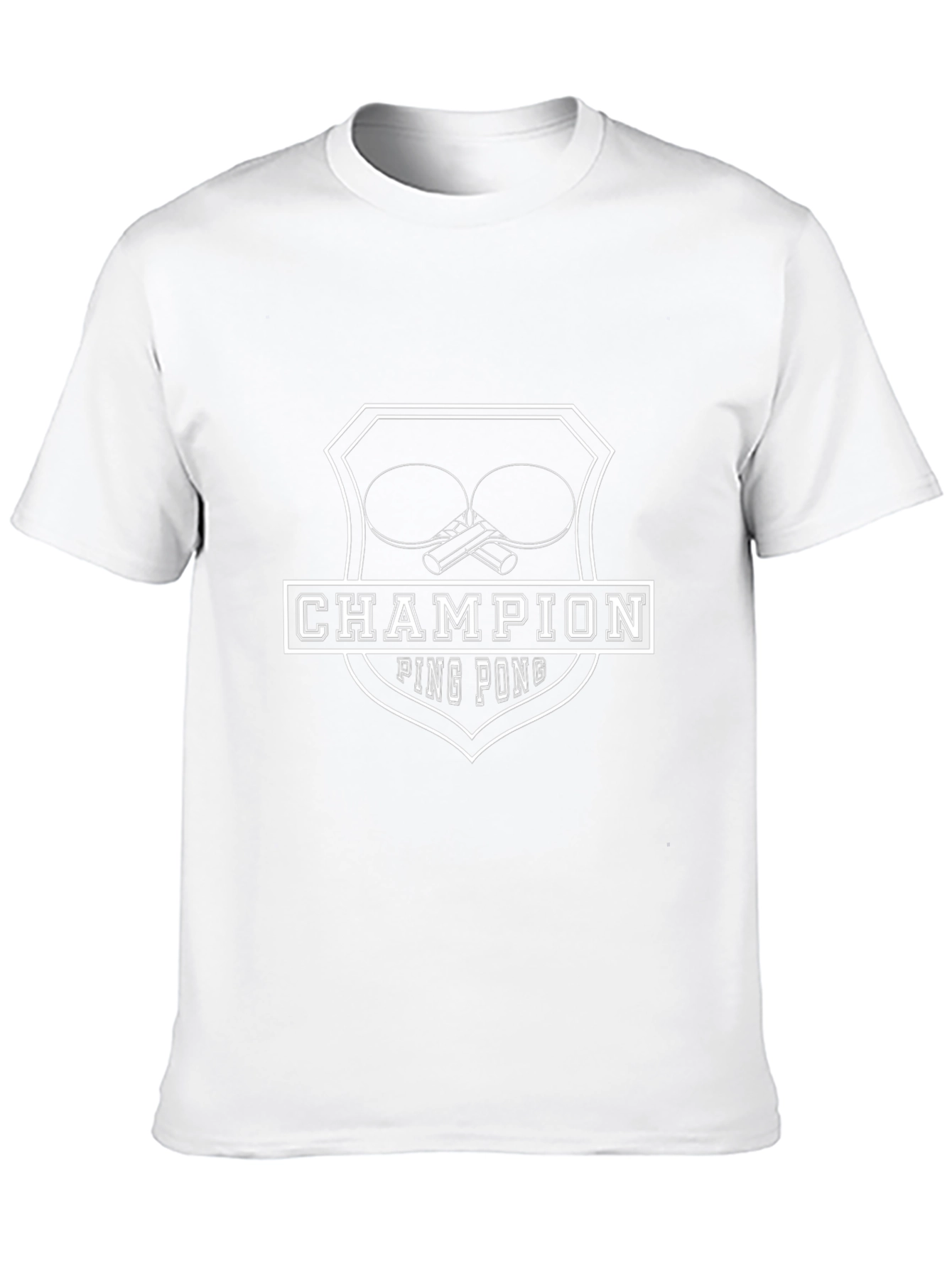 Champion Ping Pong T-Shirt - Table Tennis Tee