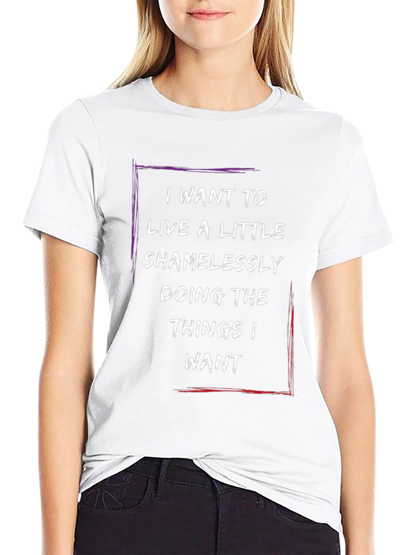 I Want To Live A Little Graphic T-Shirt