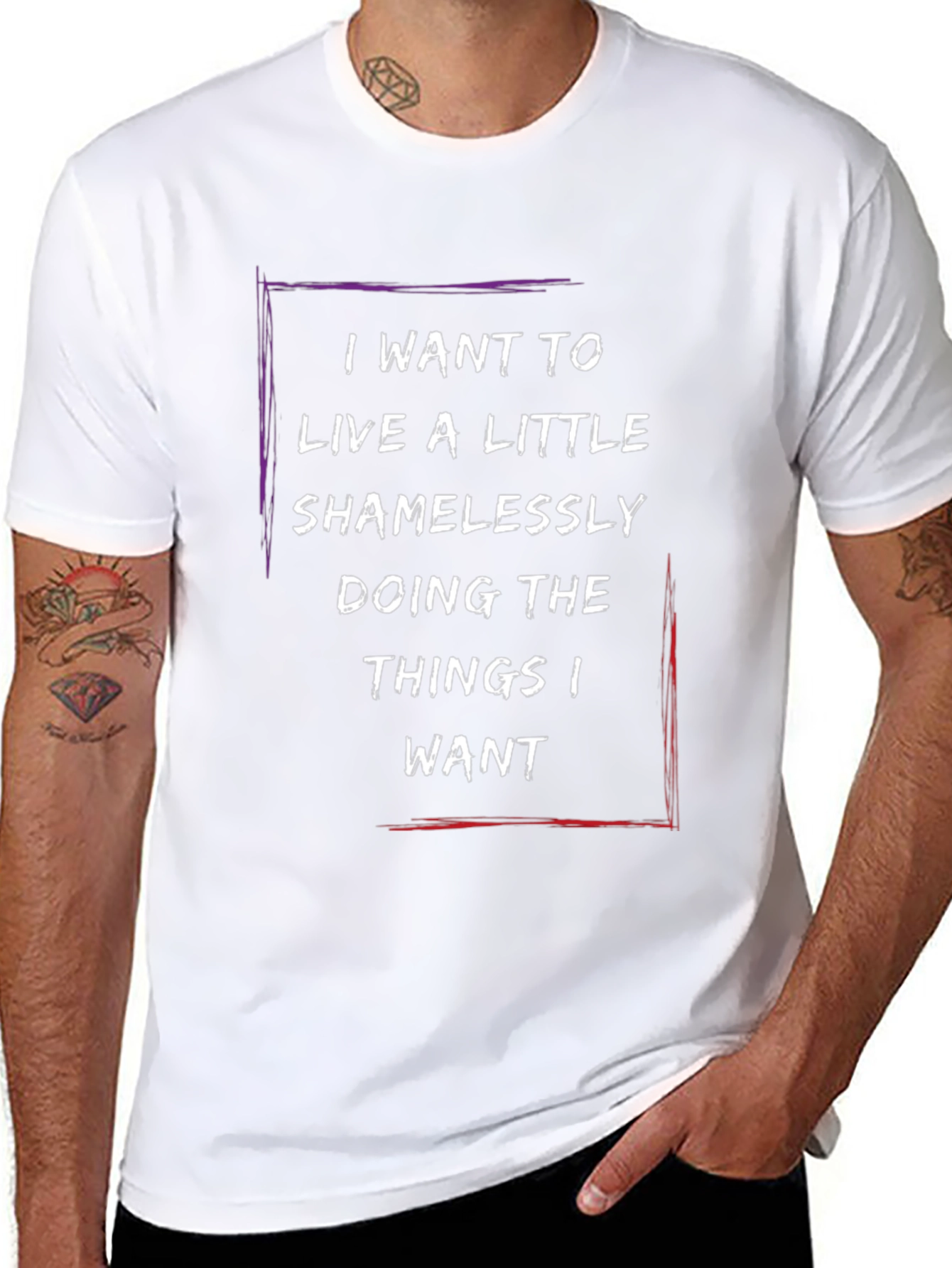 I Want To Live A Little Graphic T-Shirt